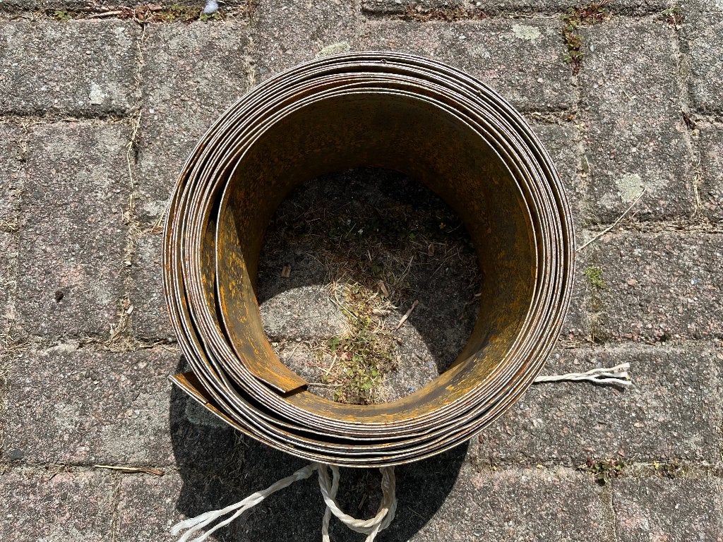 Restant cortenstaal van 10 meter, Ophalen, Minder dan 30 cm, 100 cm of meer, Zo goed als nieuw