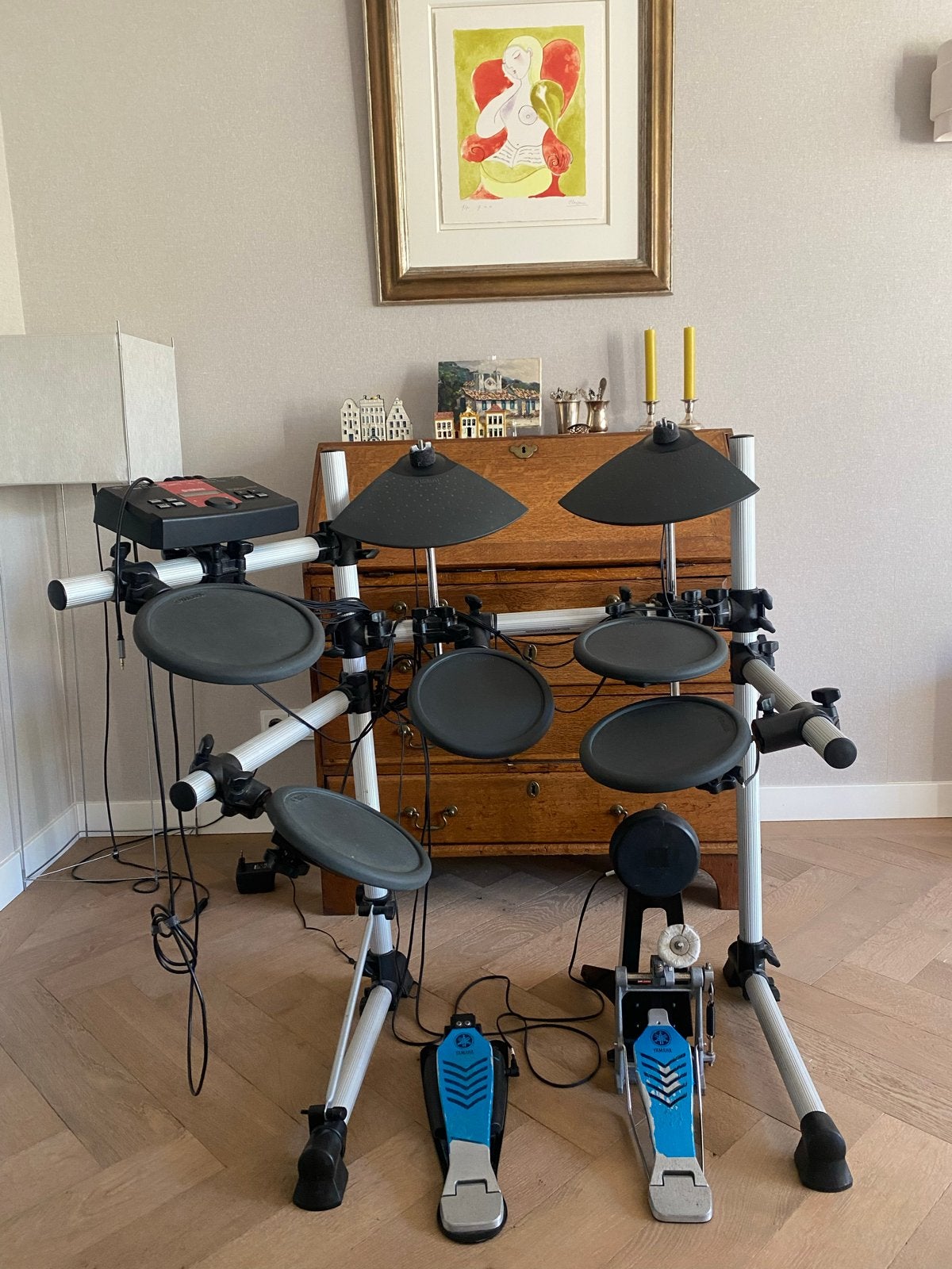 Yamaha DTXplorer drumstel - Goede staat, compleet, Ophalen, Yamaha, Elektronisch