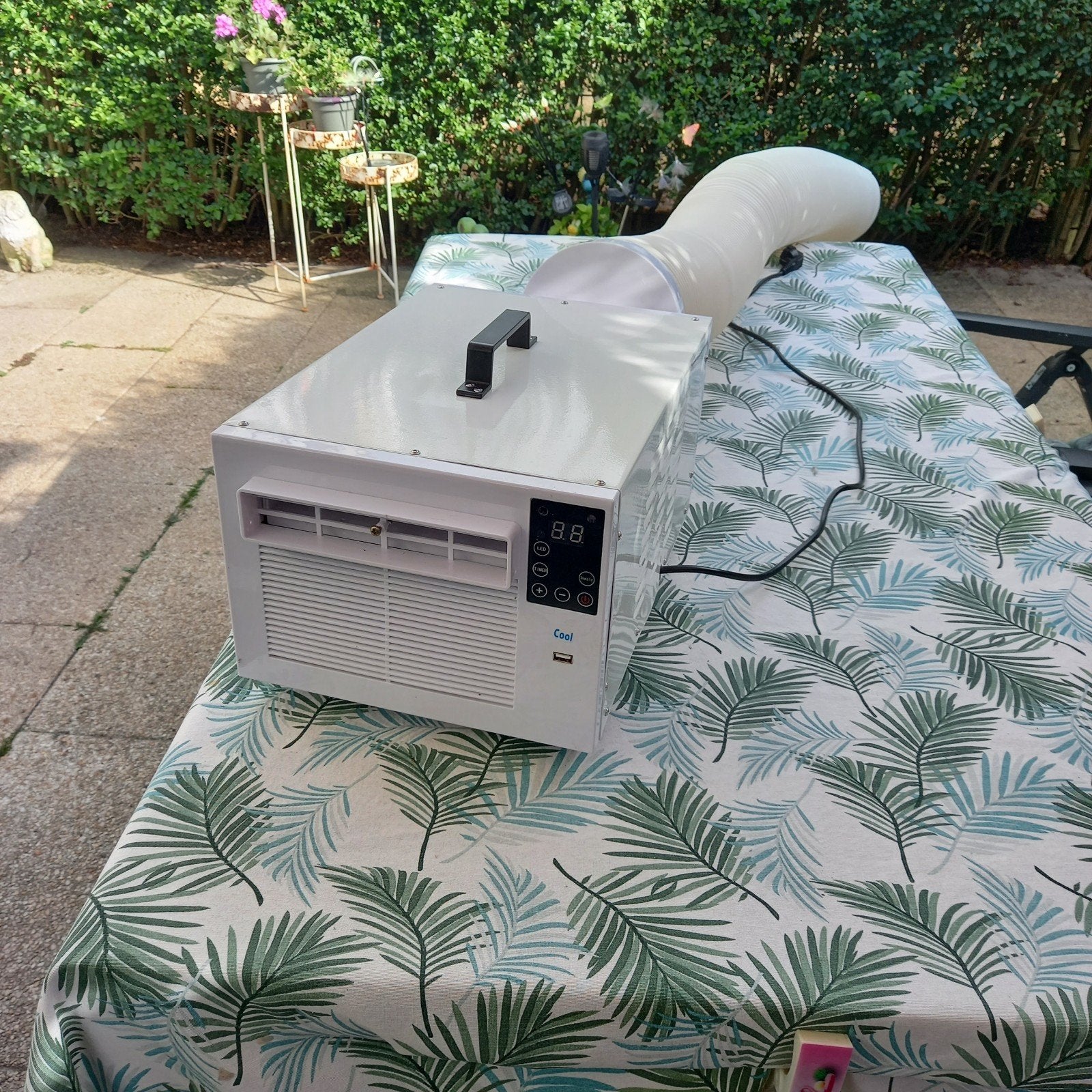 Draagbare Tent/Raam Airco 2600BTU/750watt- Zo goed als nieuw, Ophalen of Verzenden, Zo goed als nieuw