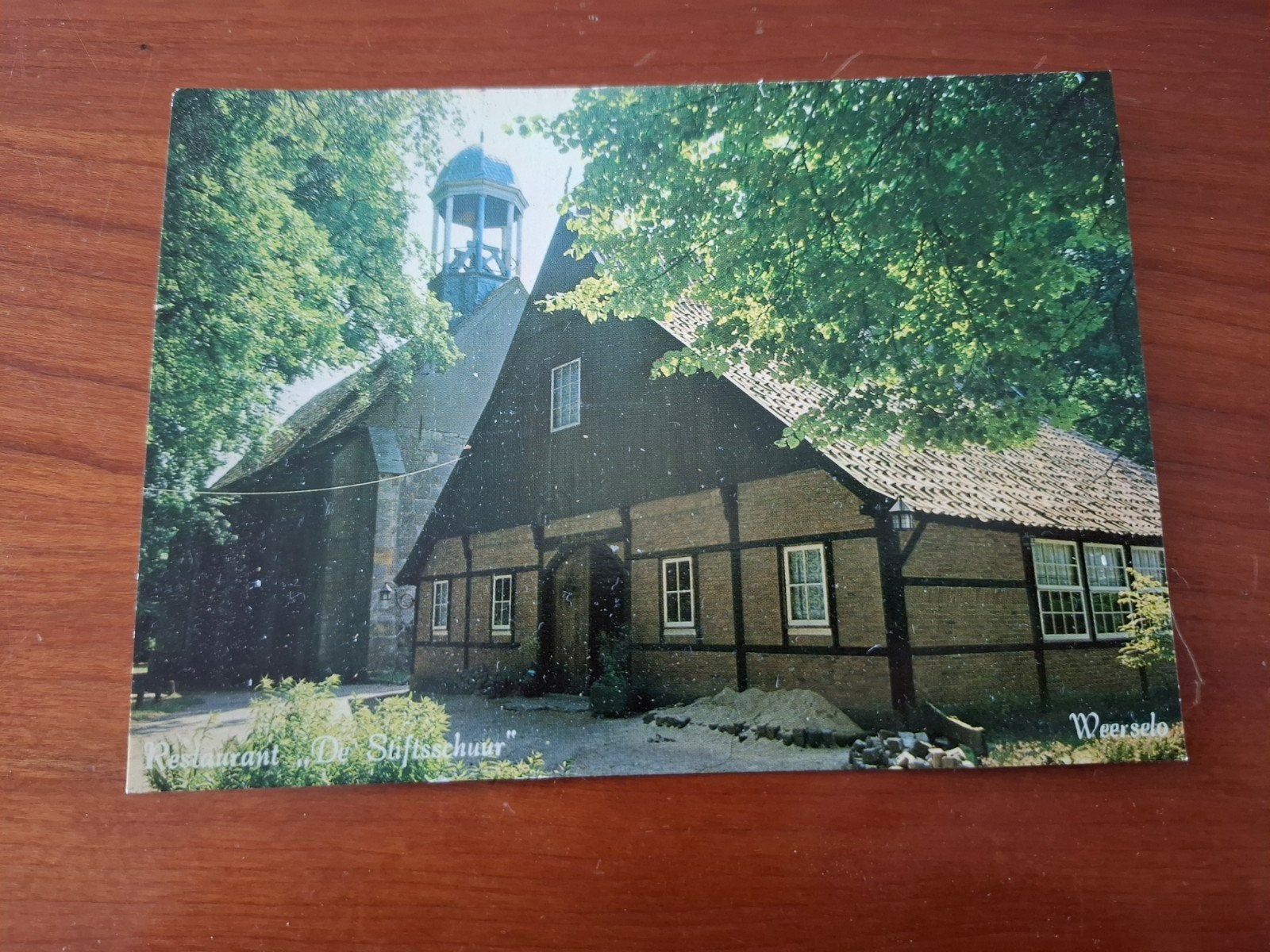 Ansichtkaart Restaurant De Stiftsschuur Weerselo, Ophalen of Verzenden, 1960 tot 1980, Ongelopen, Overijssel
