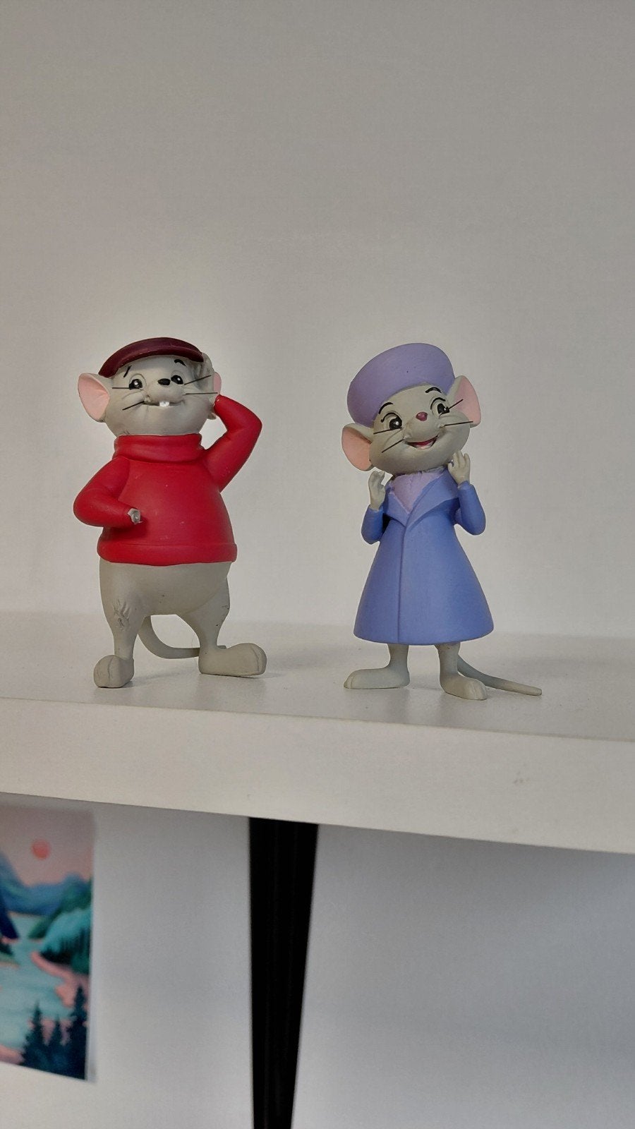 De reddertjes Disney beelden, Ophalen of Verzenden, Gebruikt, Beeldje of Figuurtje