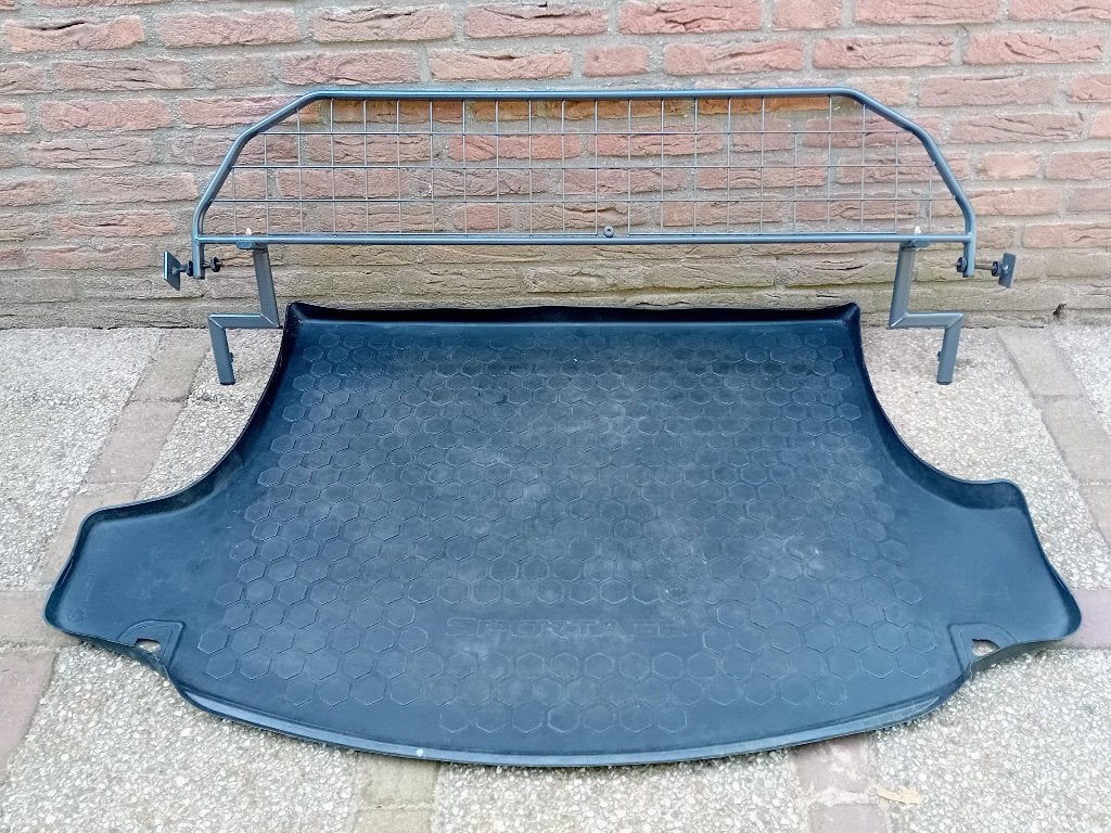 Travall hondenrek Kia Sportage 2010 - 2015 +Rubber mat. igst, Auto diversen, Hondenrekken, Ophalen, Zo goed als nieuw