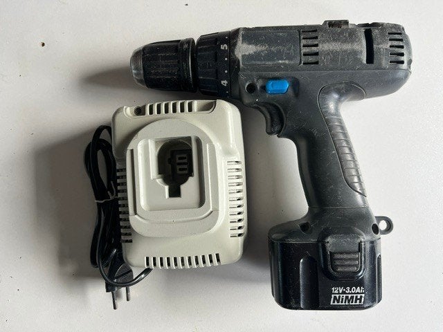 ELU BSA52 Accu Klopboor/Schroefmachine, Gebruikt, Ophalen of Verzenden, Minder dan 400 watt, Klopboormechanisme