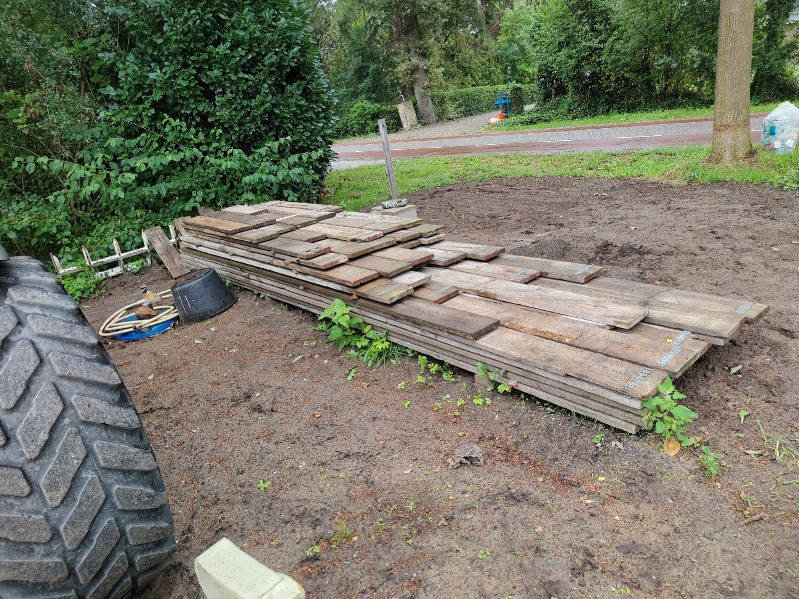 steigerplanken gebruikt te koop 0622945928, Ophalen, Gebruikt, Overige typen, 2 tot 5 meter