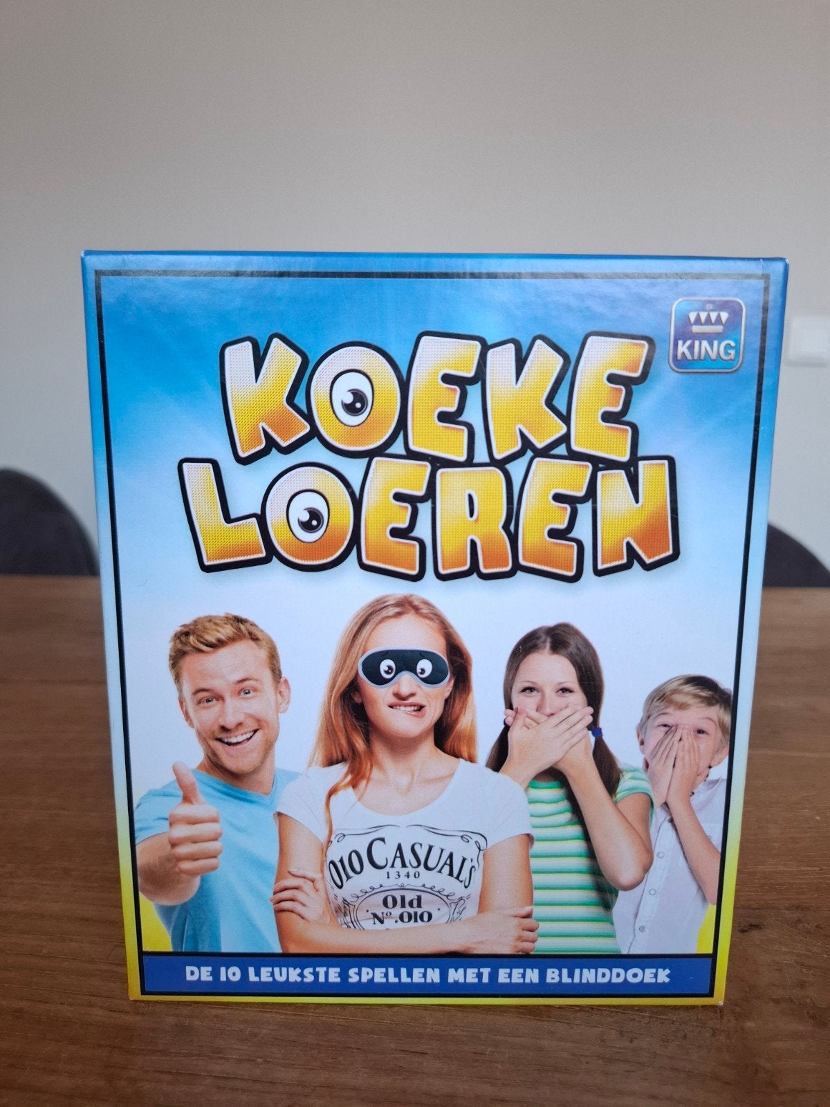 Nieuw Koekeloeren spel - 10 leuke spellen met blinddoek, Vijf spelers of meer, Ophalen of Verzenden, Nieuw, King International