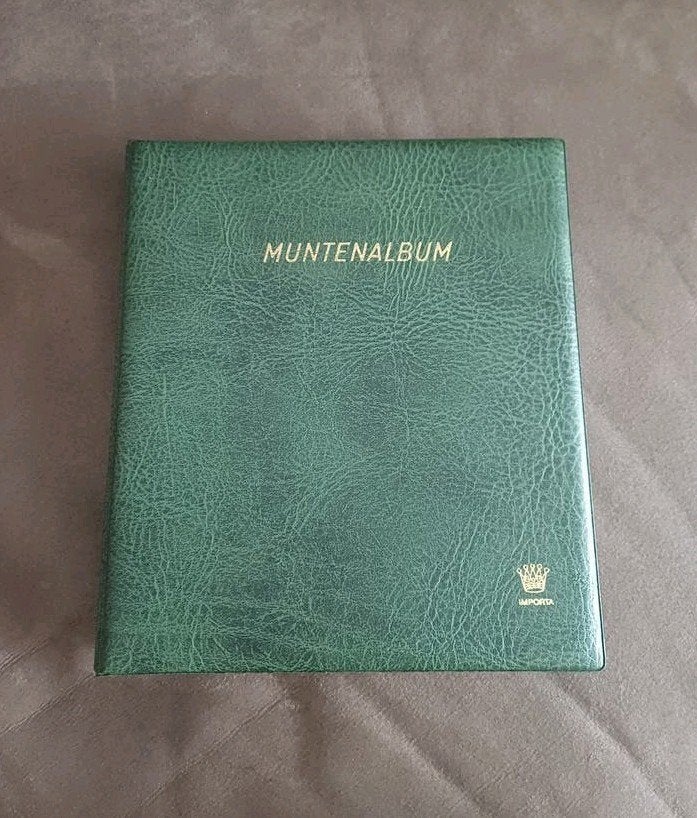 Importa muntenalbum met 9 muntbladen – Zeer nette staat, Ophalen of Verzenden, Verzamelmap