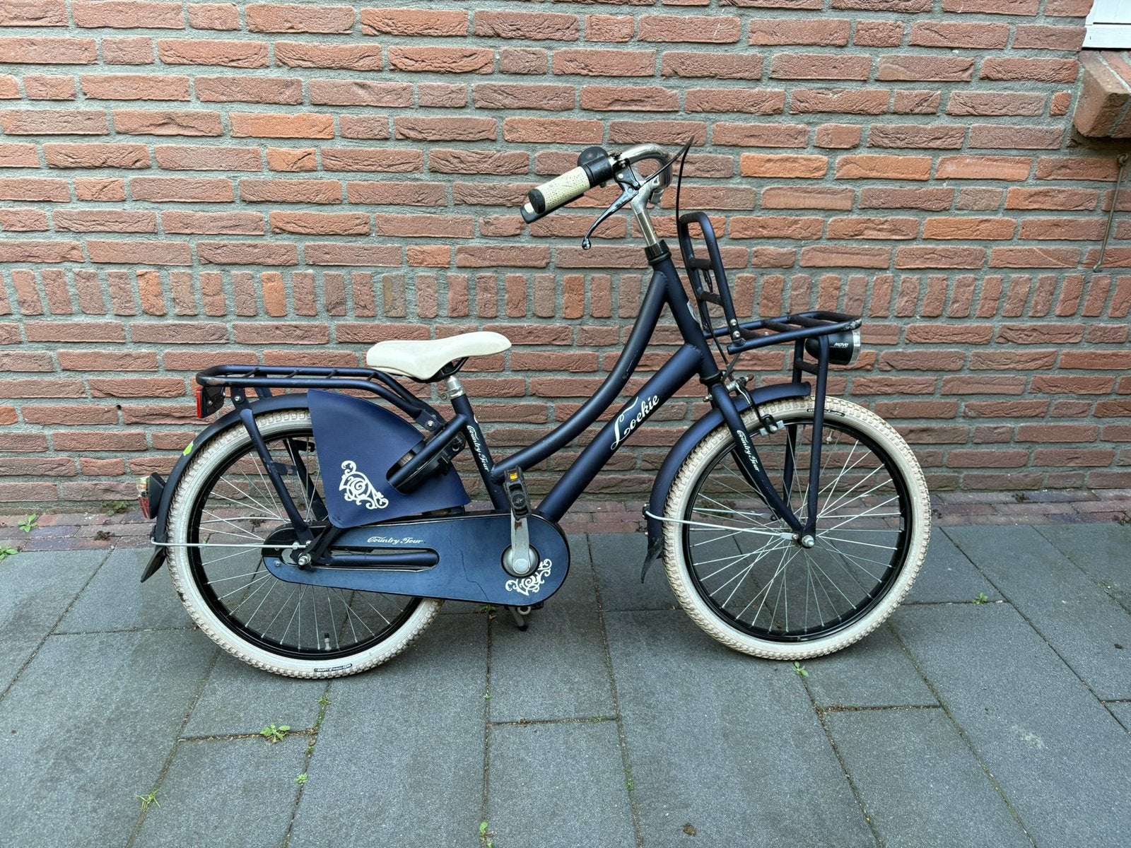 Loekie meisjesfiets in prima staat, Ophalen, Zo goed als nieuw, 20 inch