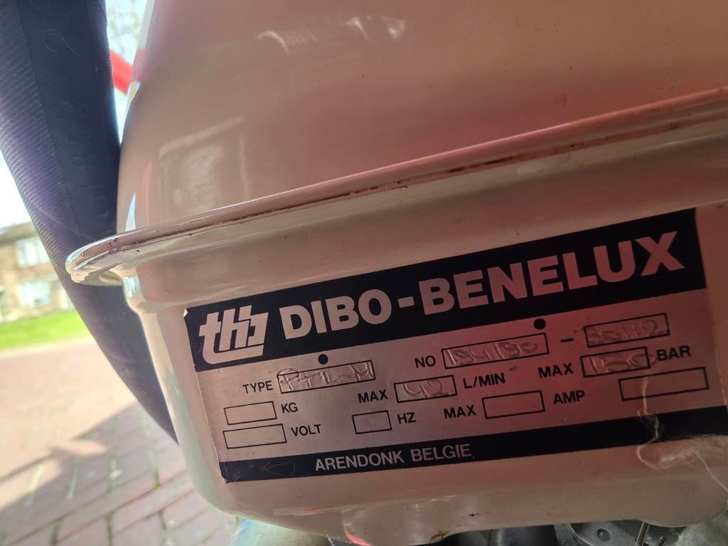 150/42 Honda Dibo Hogedrukreiniger Rioolreiniger Benzine, Ophalen, Benzine, Honda, Met regelbare waterdruk