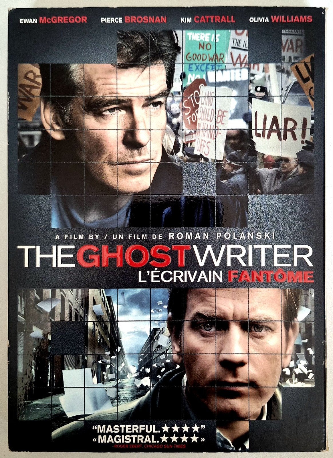 DVD  SPEELFILM - The Ghostwriter (niet NL ondertiteld), Ophalen of Verzenden, Gebruikt, Actiethriller