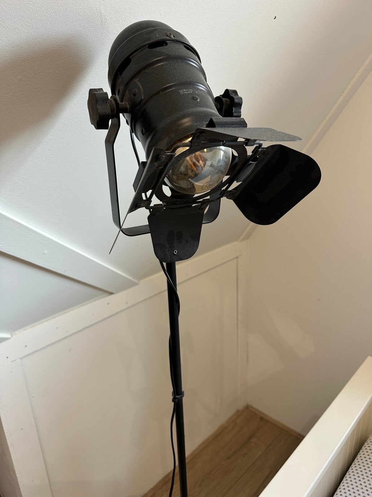 Staande lamp industrieel, Huis en Inrichting, Lampen | Vloerlampen, Ophalen, Gebruikt, 150 tot 200 cm