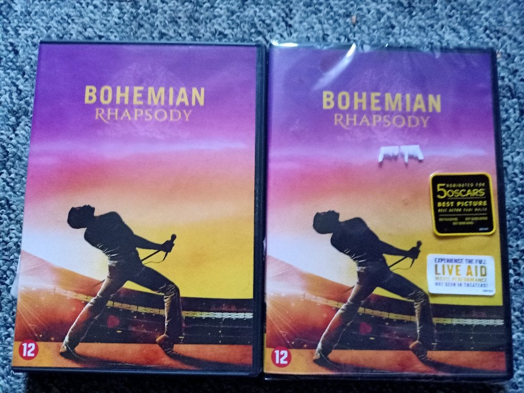 Bohemian Rhapsody DVD Queen - Freddy Mercury IMDb 7.9, Engels, Nederlands, Ophalen of Verzenden, Zo goed als nieuw