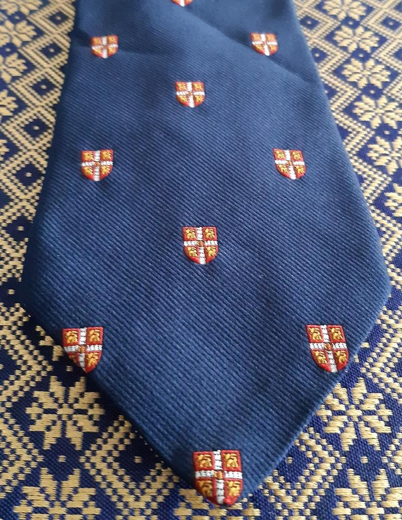 Cambridge University stropdas Universiteit Engeland, Kleding | Heren, Stropdassen, Ophalen of Verzenden, Nieuw, Blauw