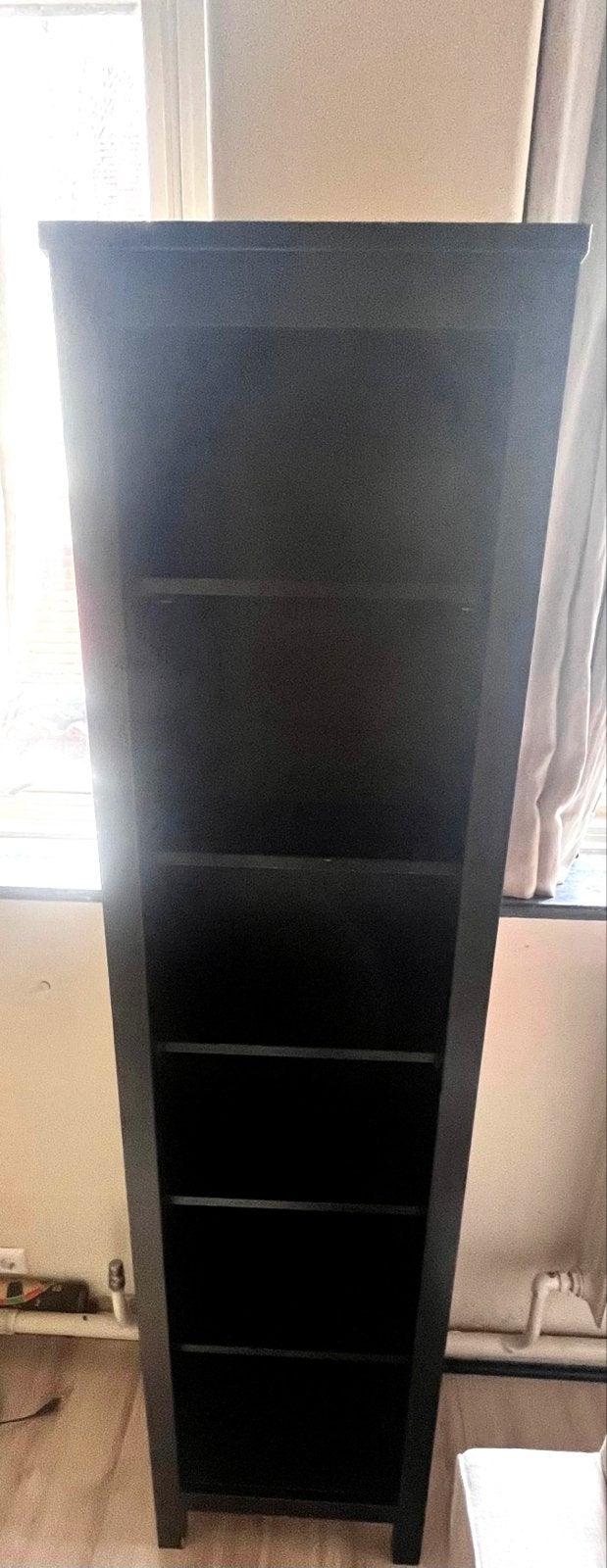 IKEA HEMNES Boekenkast Zwartbruin - 90x197cm - Nette staat, Ophalen, Met plank(en), Gebruikt, 50 tot 100 cm