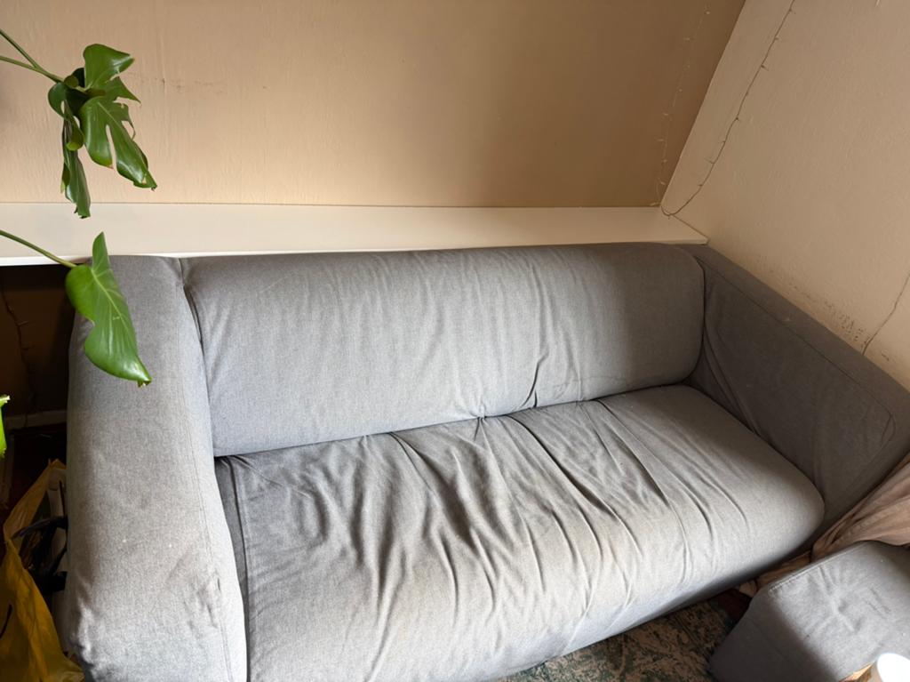 Klippan ikea bank, Huis en Inrichting, Banken | Bankstellen, Ophalen, Gebruikt, 150 tot 200 cm, Tweepersoons