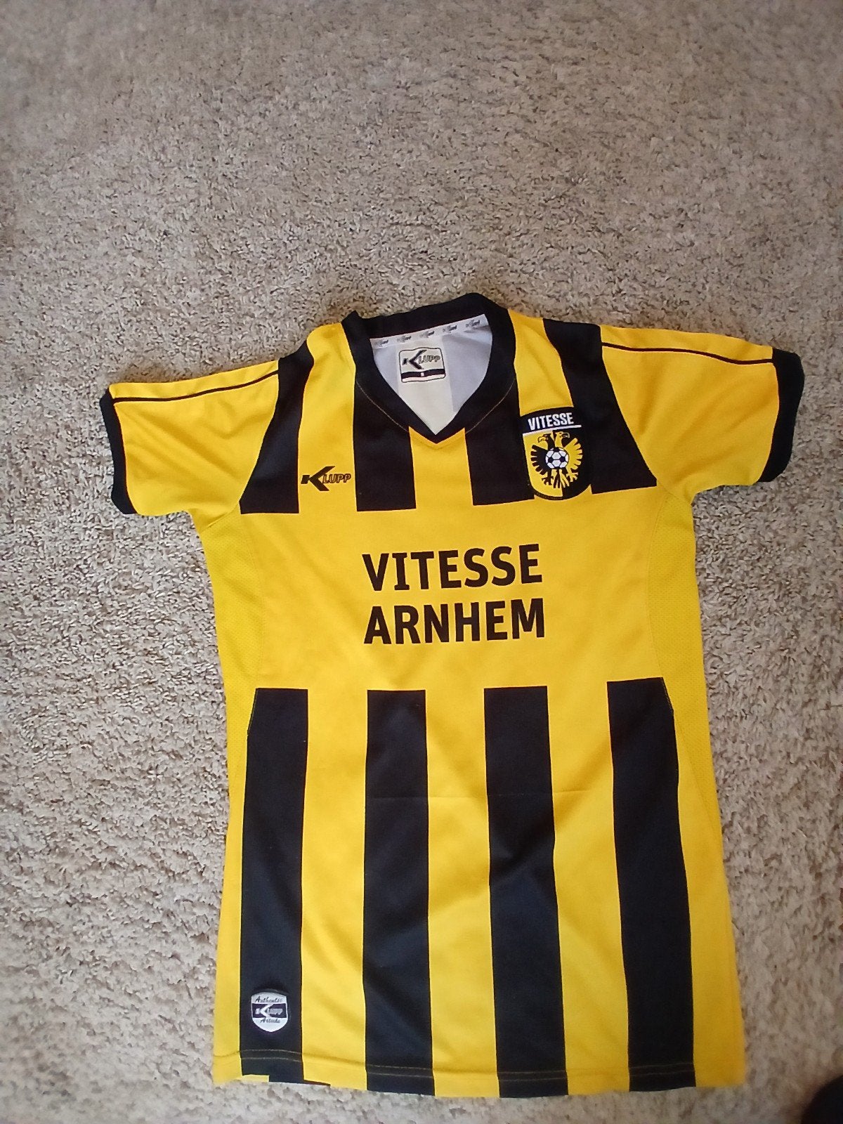 Vitesse Arnhem Thuisshirt - Geel/Zwart - Maat S, Ophalen, Geel, Klupp, Zo goed als nieuw
