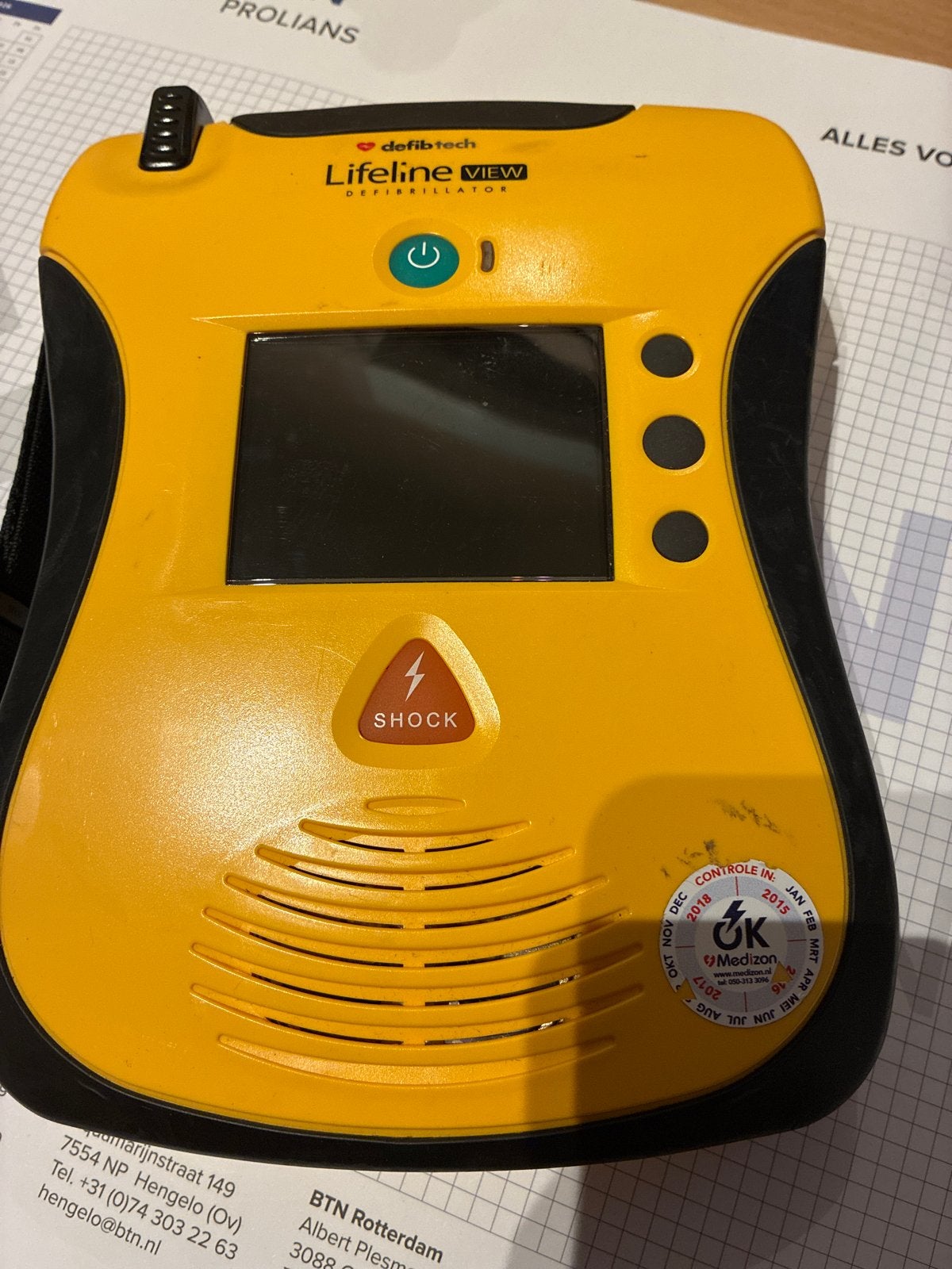 Aed lifeline. Is getest, Ophalen of Verzenden, Zo goed als nieuw