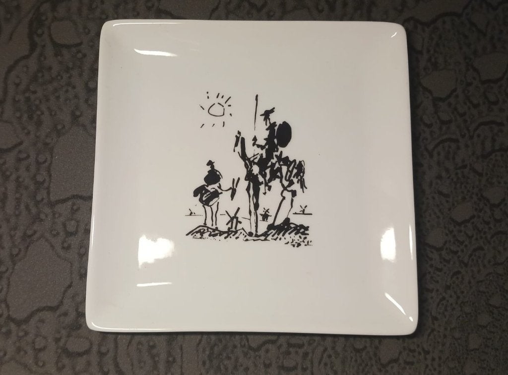 Pablo Picasso - Don Quixote op bord XL Art, Ophalen of Verzenden, Huis en Inrichting