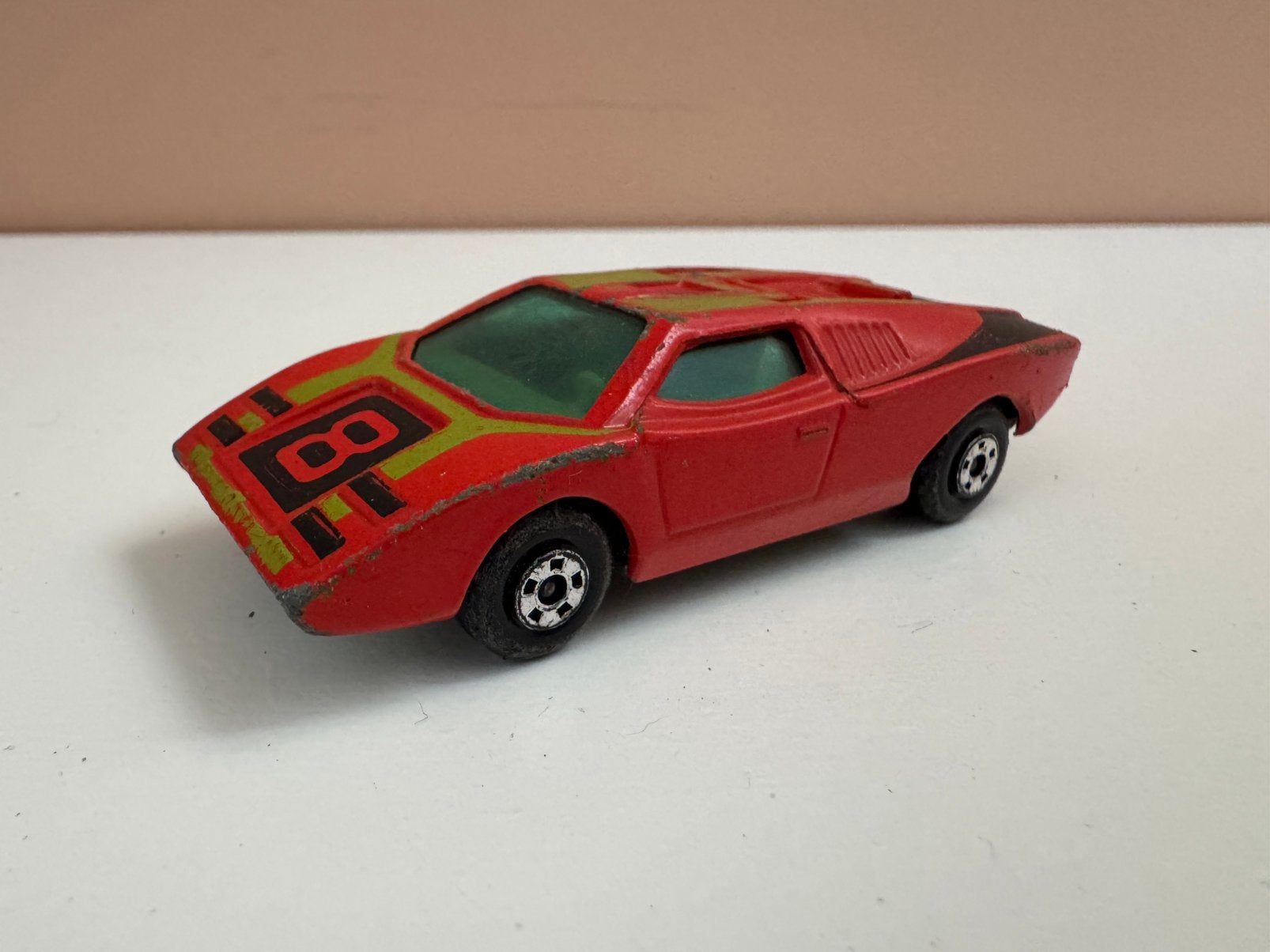 Matchbox - Lamborghini Countach - Superfast series, Ophalen of Verzenden, Gebruikt, Auto