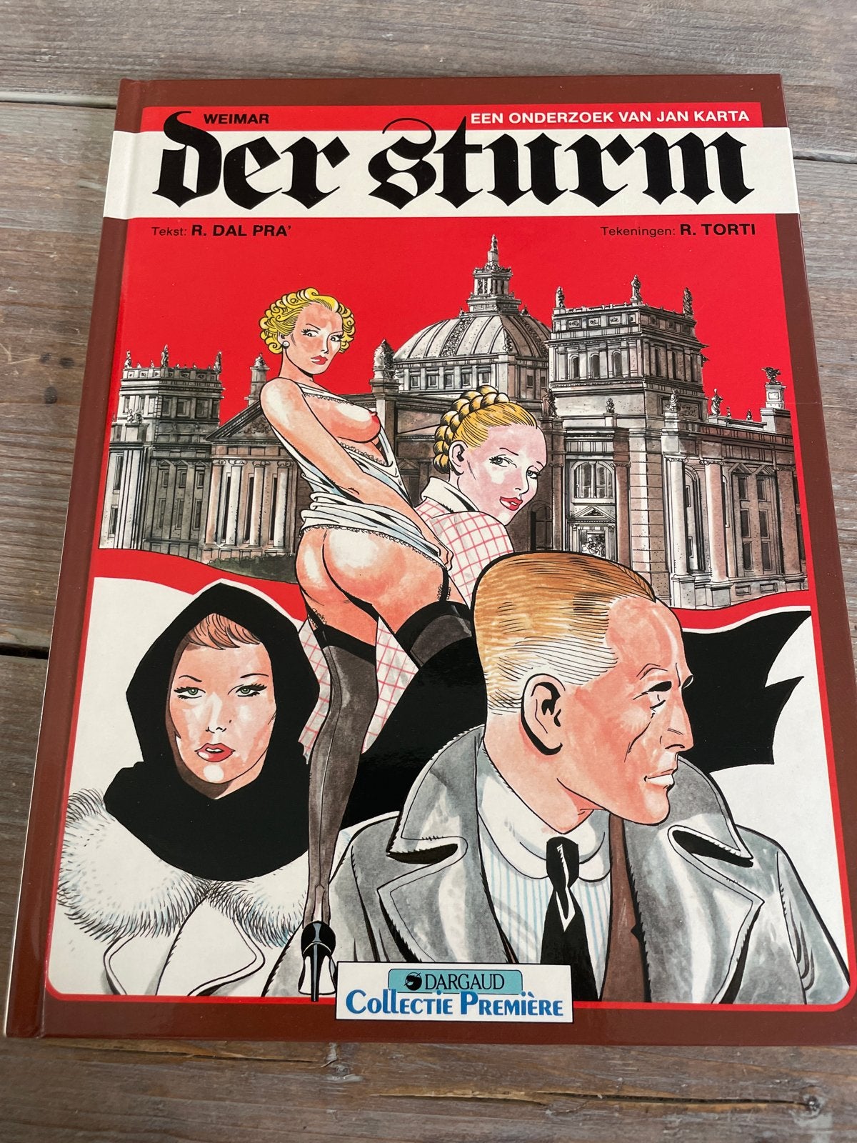 Weimar - Der Sturm - Hardcover stripboek, Eén stripboek, Ophalen of Verzenden, Zo goed als nieuw