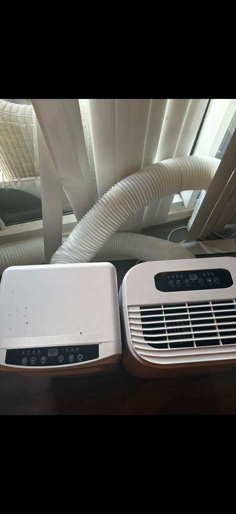 Airco met afvoerbuis, Ophalen, Koelen en Ontvochtigen, Mobiele airco, 3 snelheden of meer