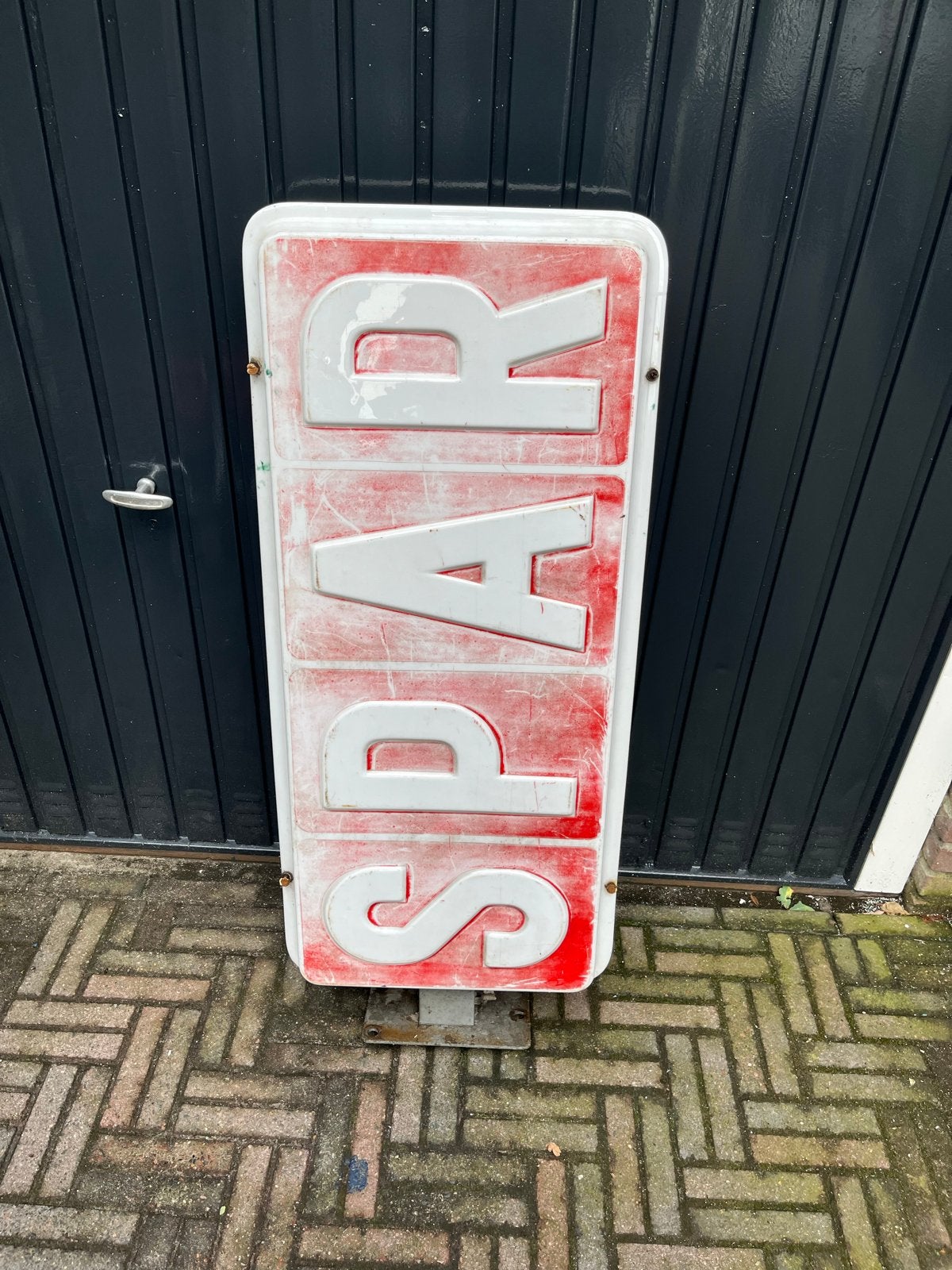 Oude Spar lichtbak, Verzamelen, Ophalen