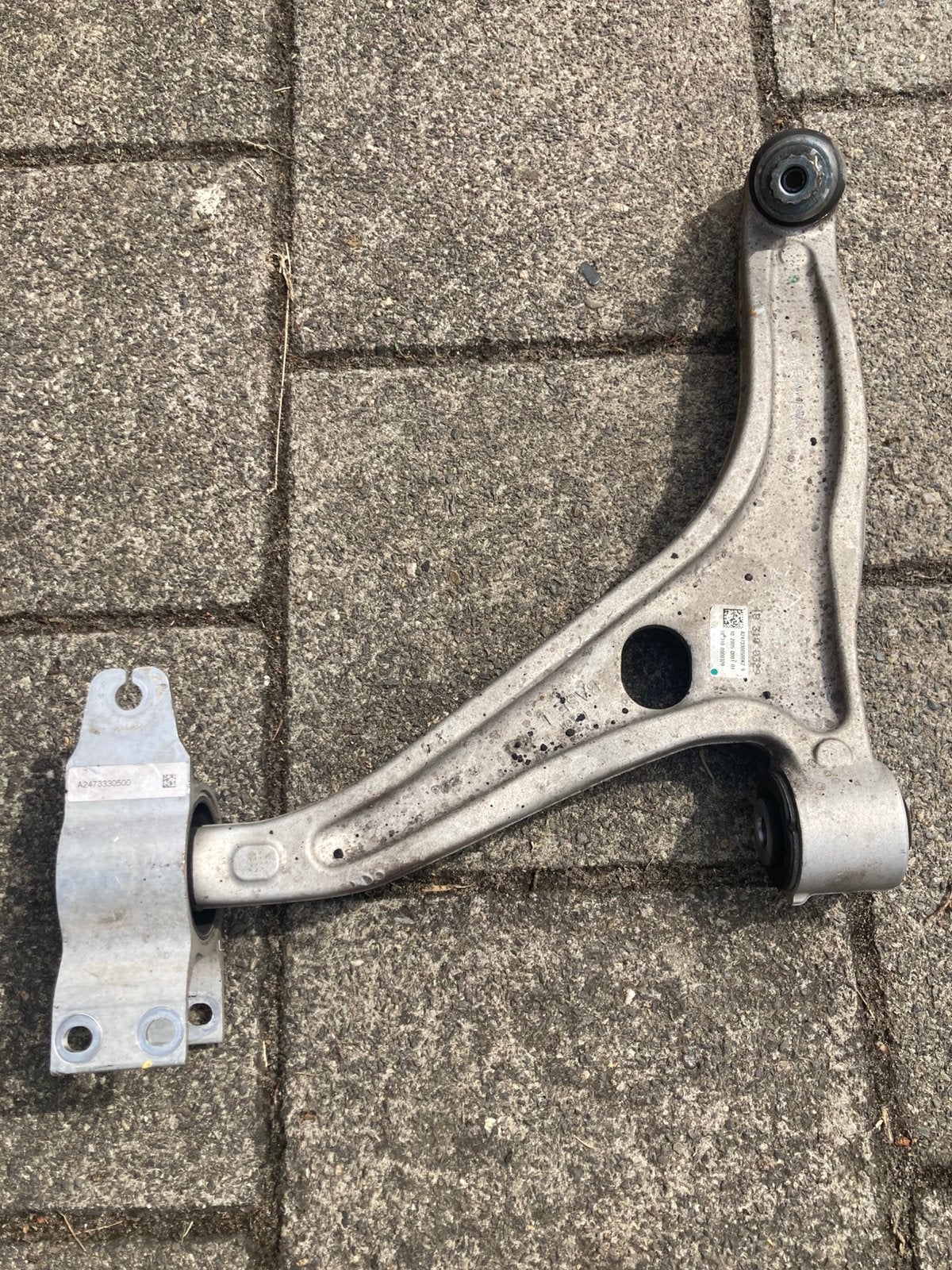 Mercedes A klasse W177 draagarm links, Auto-onderdelen, Ophanging en Onderstel, Ophalen of Verzenden, Gebruikt, Mercedes-Benz