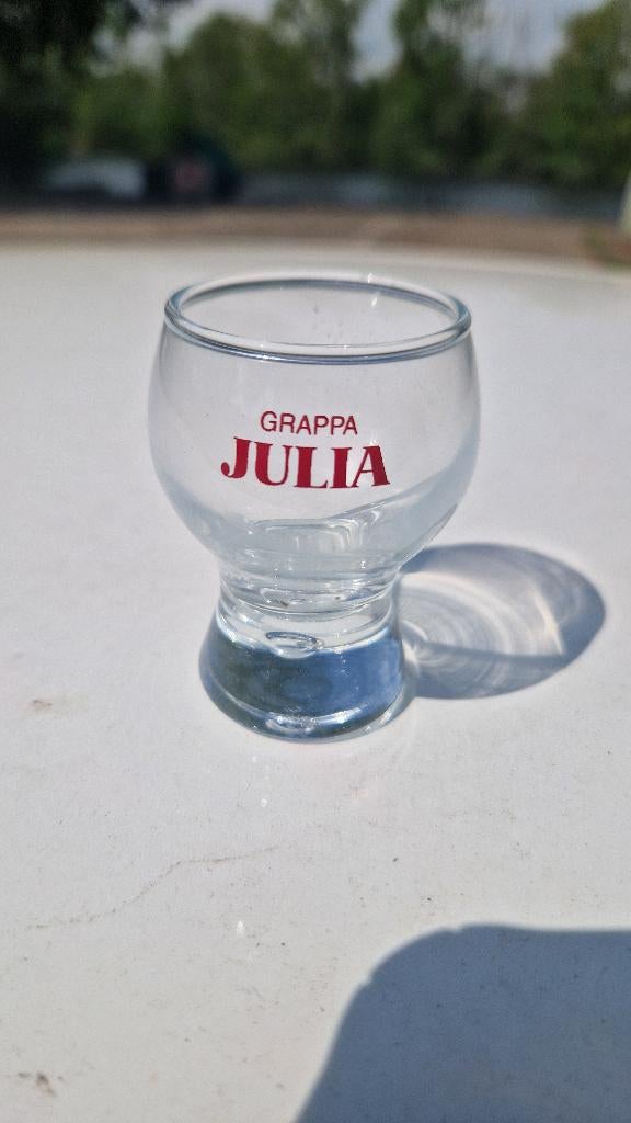 23 Grappa Julia glaasjes, Ophalen, Zo goed als nieuw, Borrel- of Shotglas