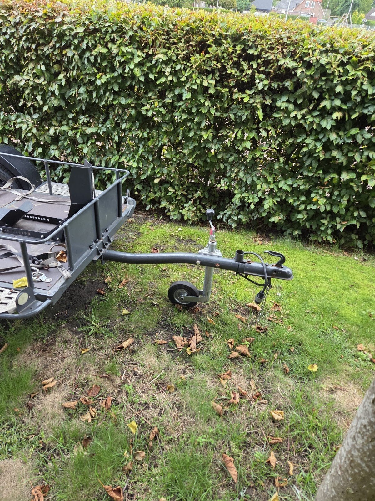 Stevige aanhanger voor motor, Ophalen, Gebruikt