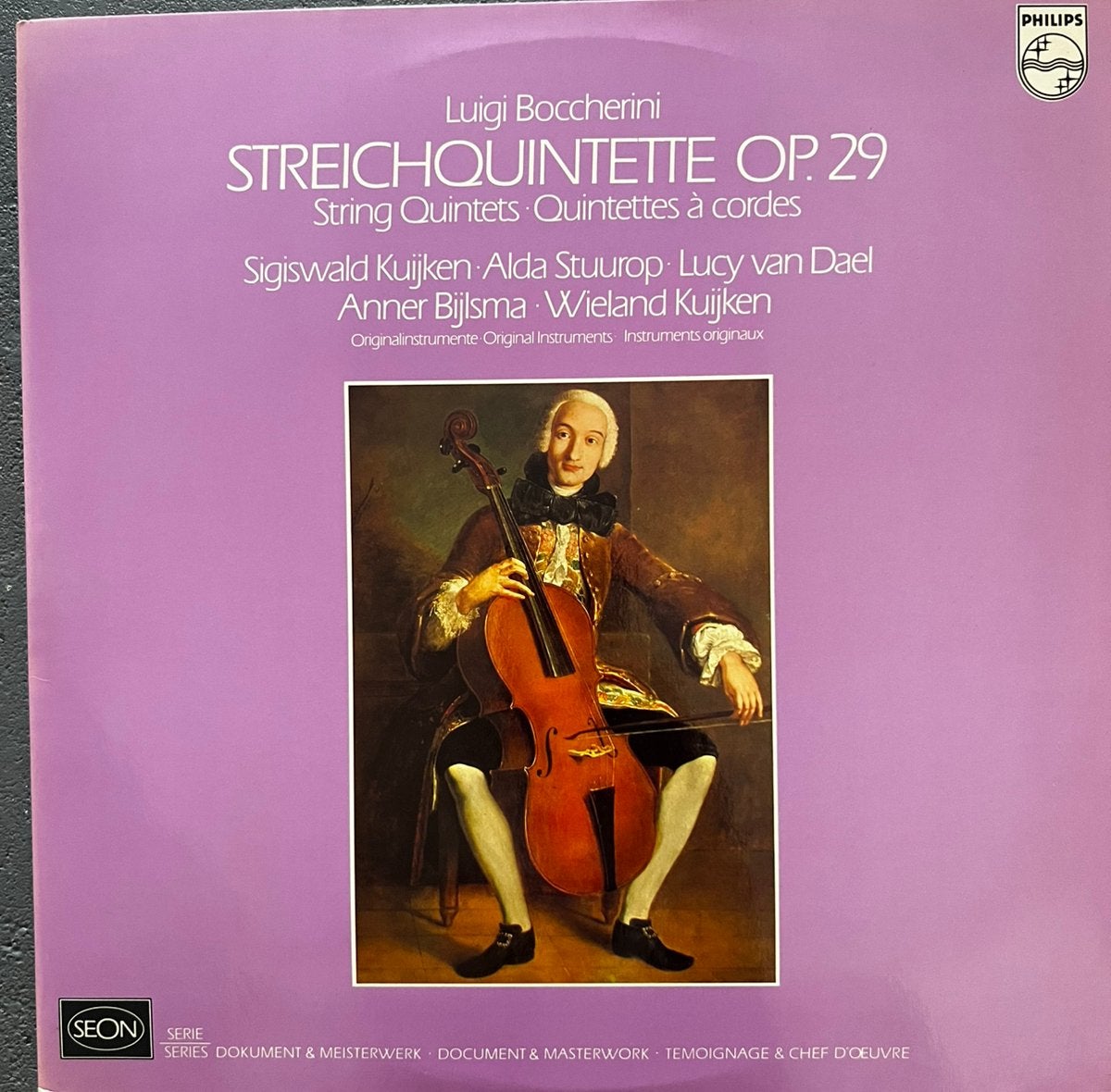 2lp klassiek elpee vinyl Boccherini String Quintets Bijlsma, Ophalen, Overige typen, Zo goed als nieuw, 12 inch