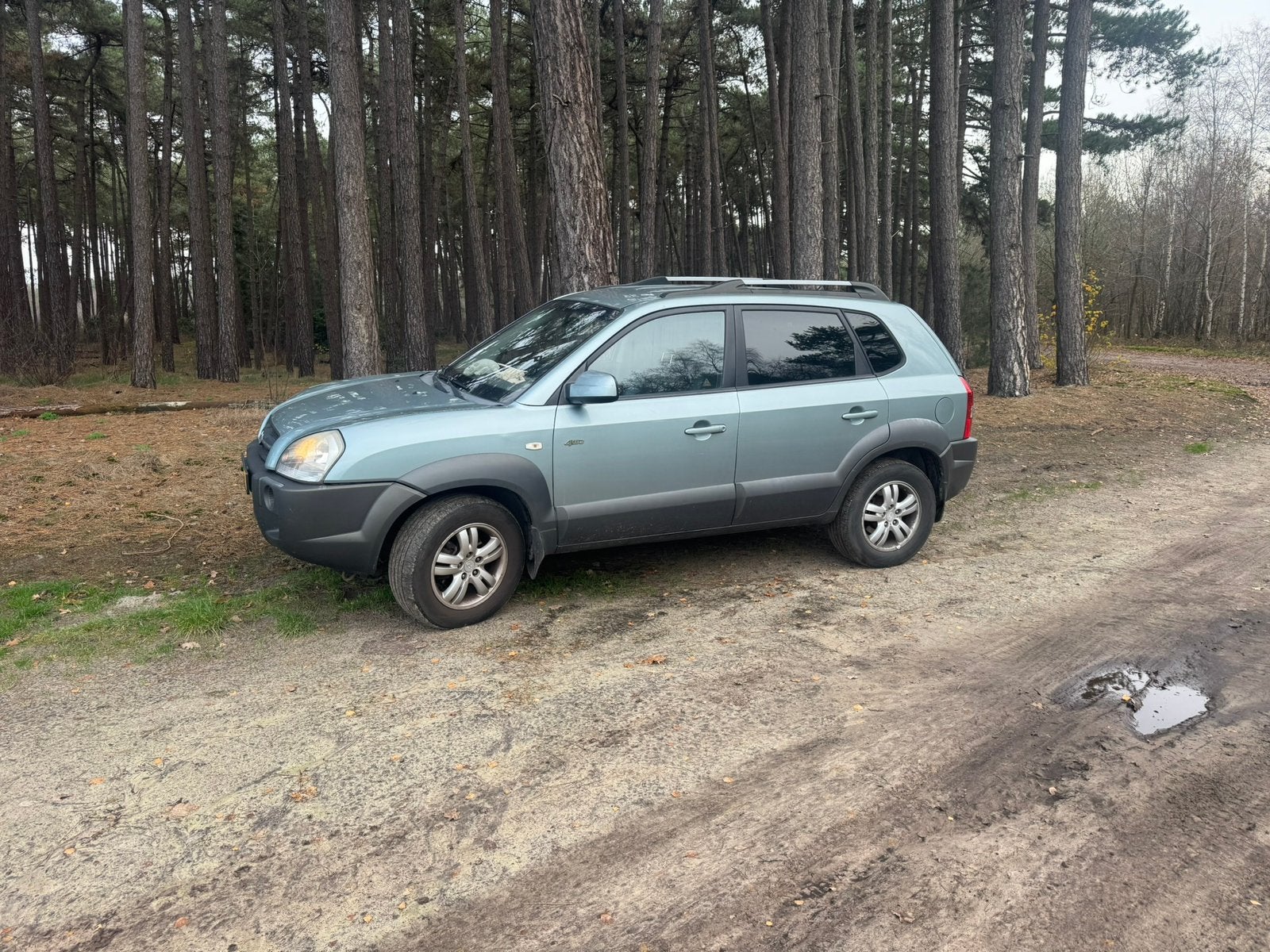 Hyundai Tucson 2.7 I 4WD AUT 2008 Grijs, Automaat, 2656 cc, Vierwielaandrijving, Particulier