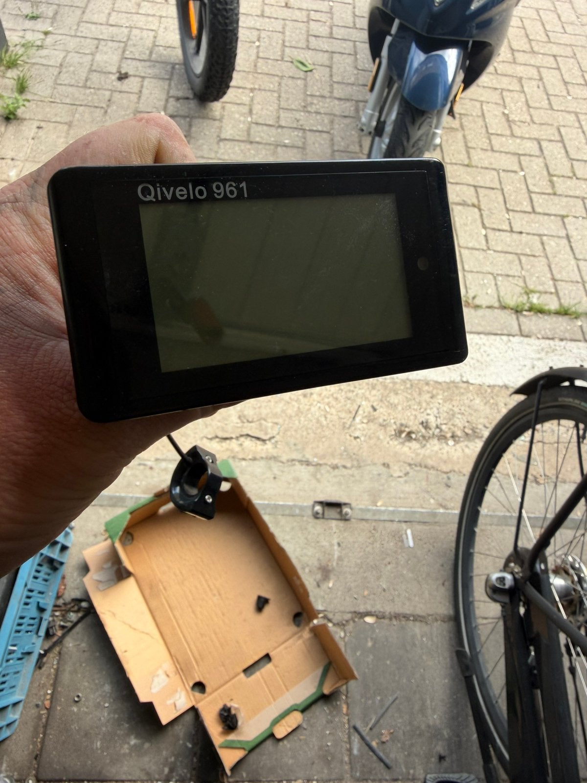 Qivelo Display 961 5-pin male, Fietsen en Brommers, Fietsonderdelen, Ophalen of Verzenden, Zo goed als nieuw