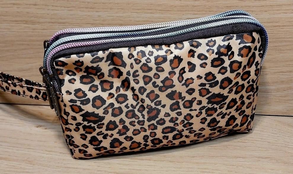 handige wristlet wallet-beurs-make up tasje tijgerprint, Sieraden, Tassen en Uiterlijk, Portemonnees, Ophalen of Verzenden, Nieuw