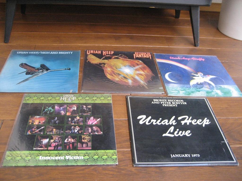 Uriah heep albums, Ophalen of Verzenden, Gebruikt, 12 inch