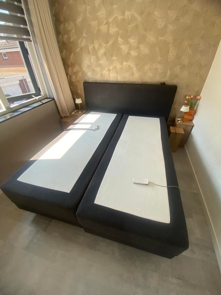 Swiss sense elektrische boxspring, Huis en Inrichting, Slaapkamer | Boxsprings, Ophalen, Gebruikt, 210 cm, Tweepersoons