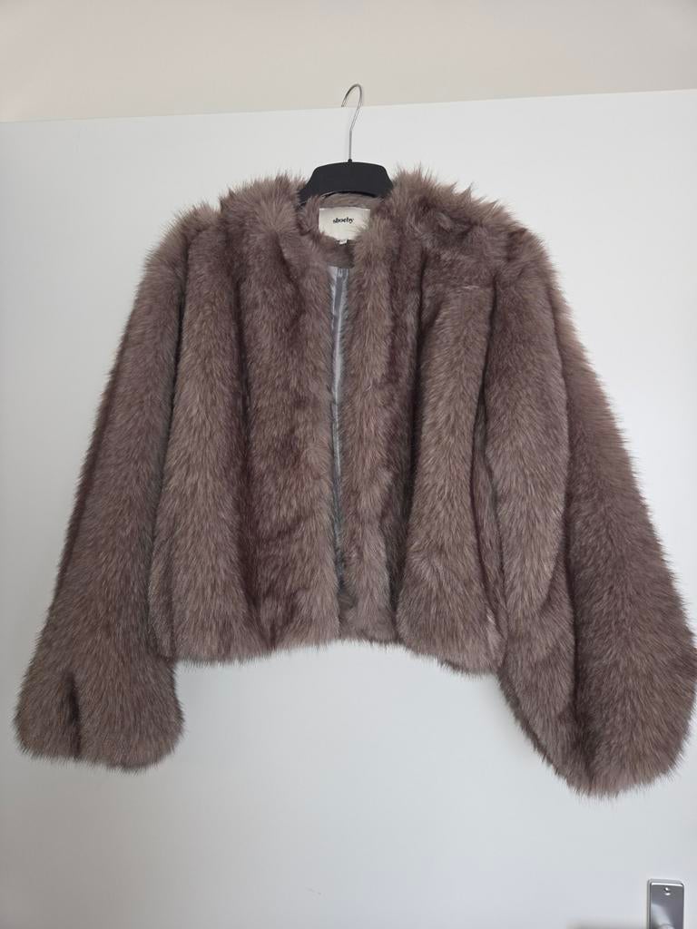 Shoeby Faux Fur Jasje - Maat S/M, Ophalen of Verzenden, Zo goed als nieuw, Shoeby, Maat 36 (S)