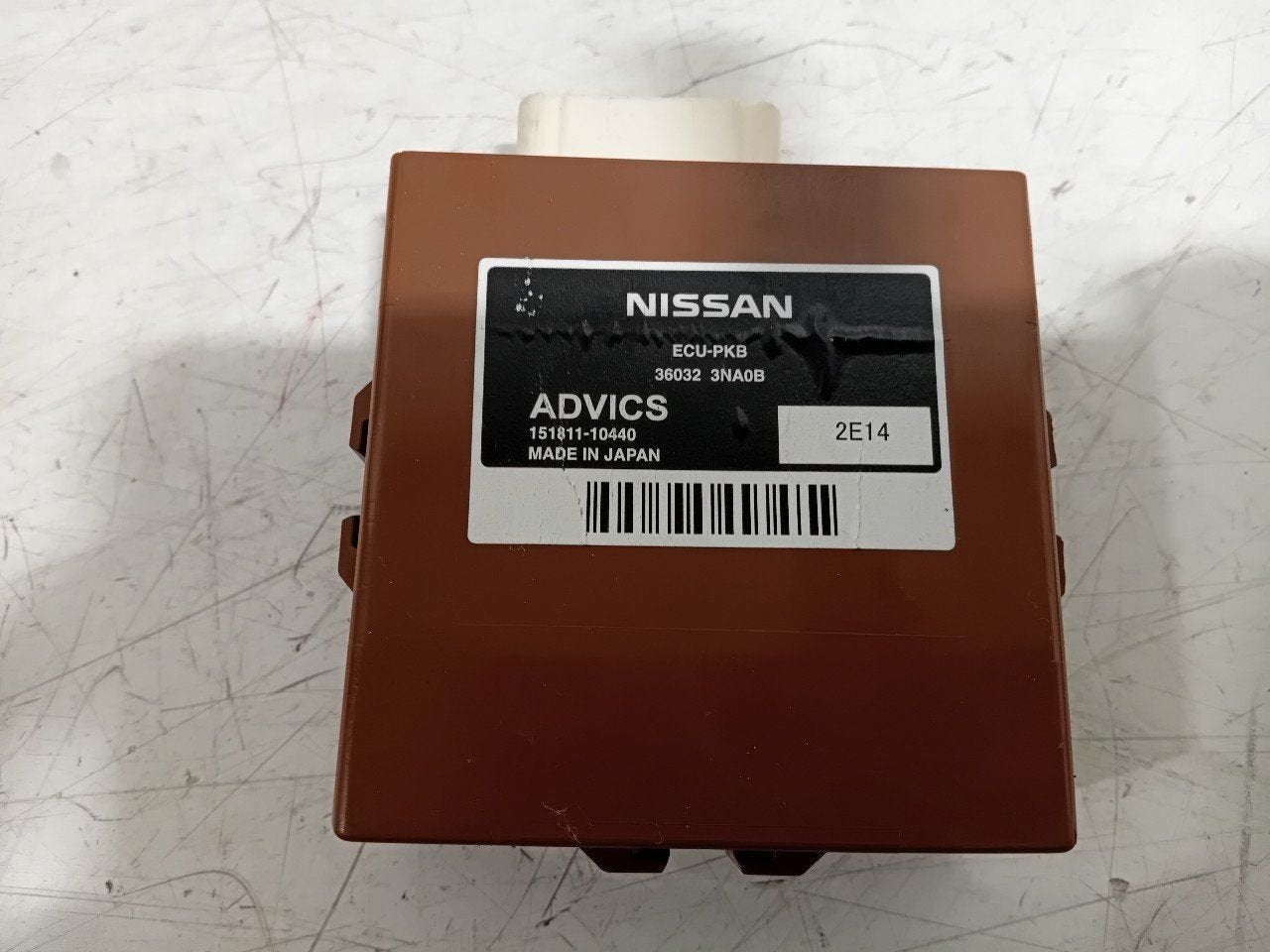 Computer park distance control Nissan Leaf
