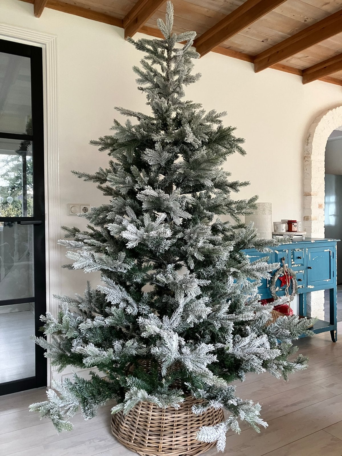 Everlands Snowy Grandis Fir 2,10 meter hoog, Diameter 150 cm, Diversen, Ophalen