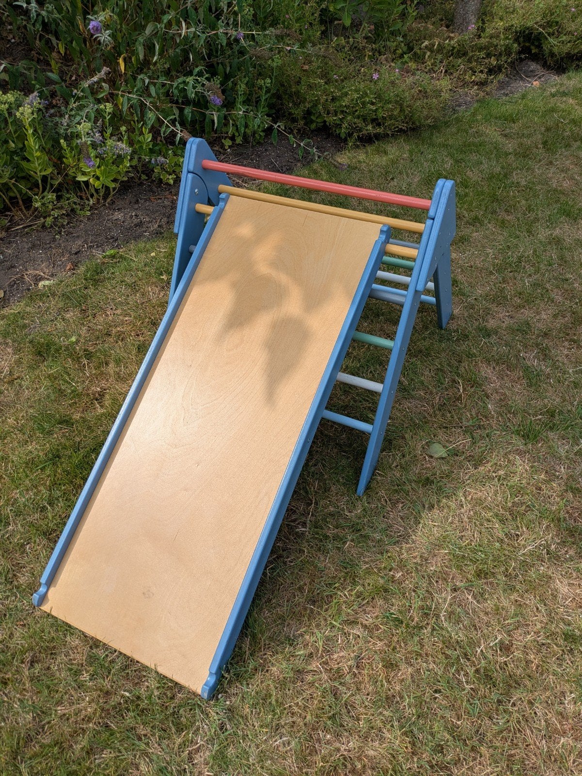 Playtive Pikler-geïnspireerd klimrek en tweezijdige glijbaan, Ophalen, Zo goed als nieuw, Glijbaan