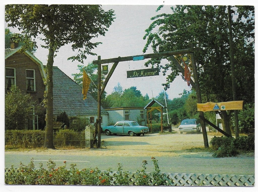 Groenlo Camping De Kunne Ongelopen Ansichtkaart ( B5624, Ophalen of Verzenden, 1960 tot 1980, Gelopen