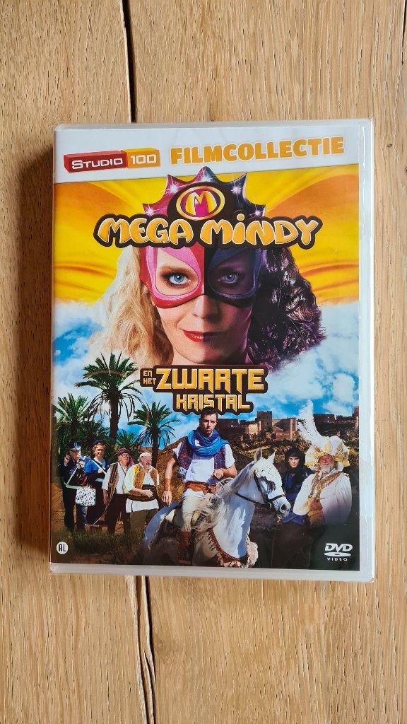 Dvd Mega mindy en het zwarte kristal, Alle leeftijden, Ophalen, Nieuw in verpakking, Film