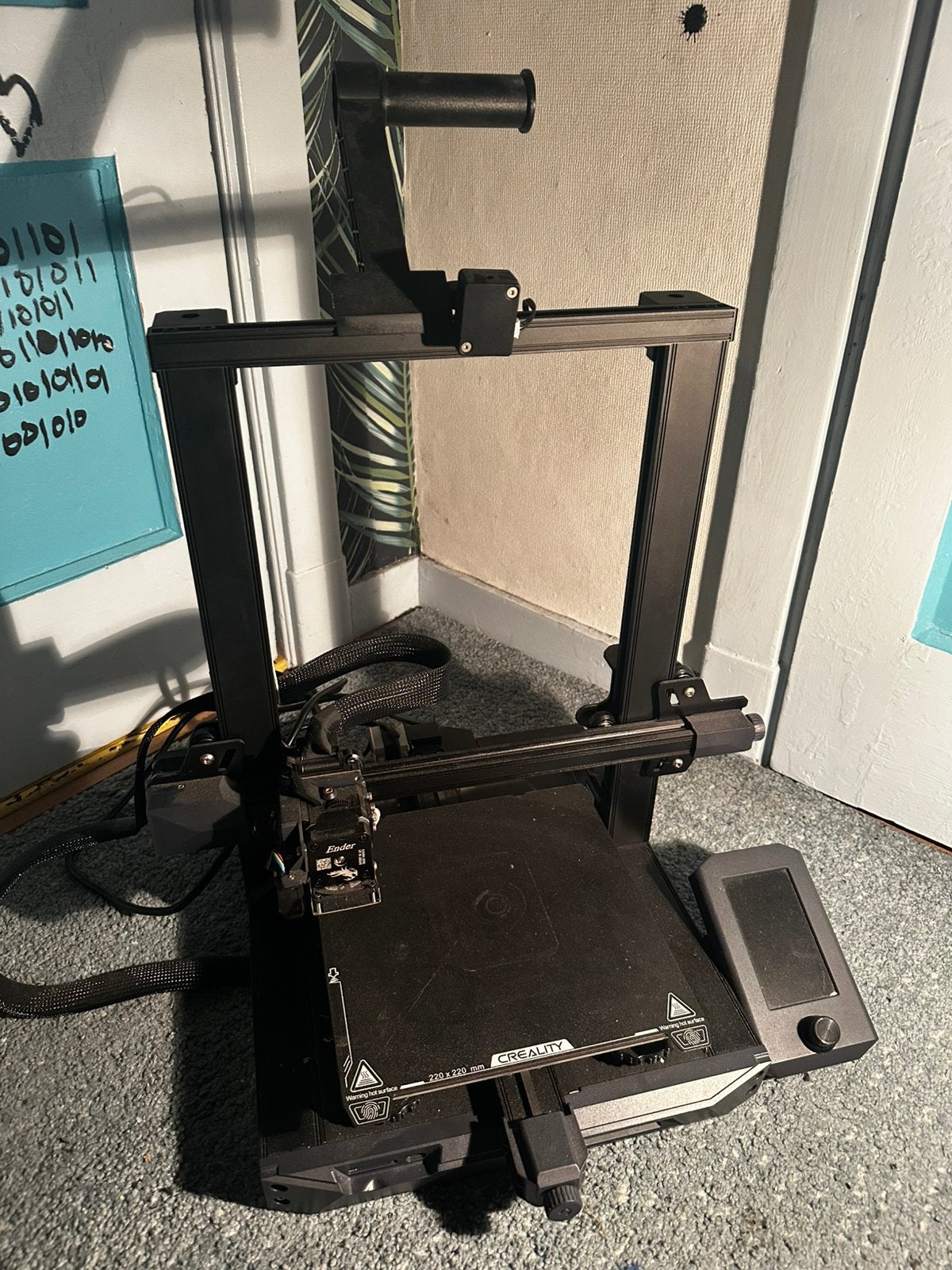 Creality Ender 3 S1 3D-printer - Zo goed als nieuw, Computers en Software, 3D Printers, Ophalen, Zo goed als nieuw, Filament