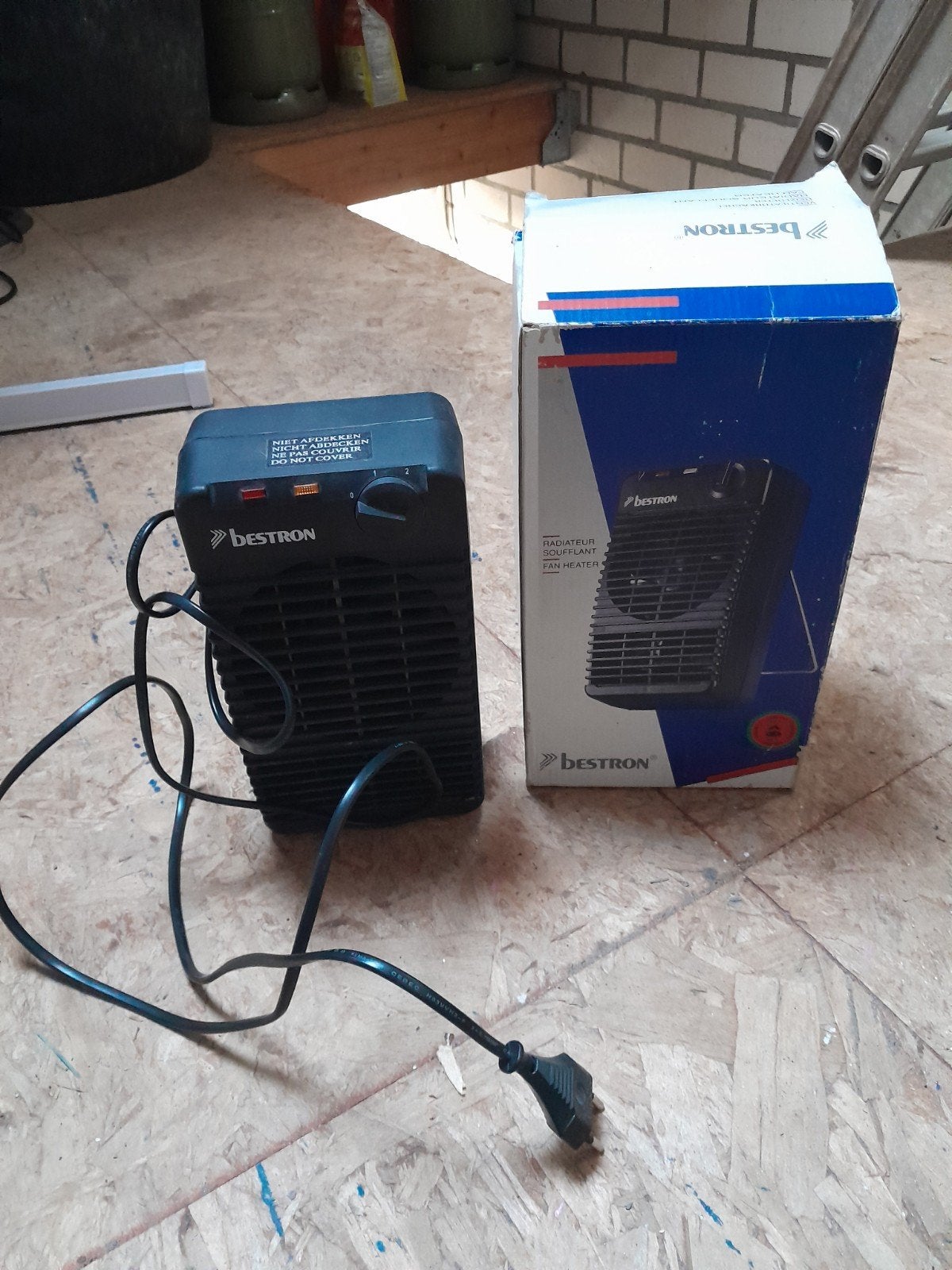 Bestron Radiateur/Fan Heater - Zo goed als nieuw, Ophalen of Verzenden, Zo goed als nieuw