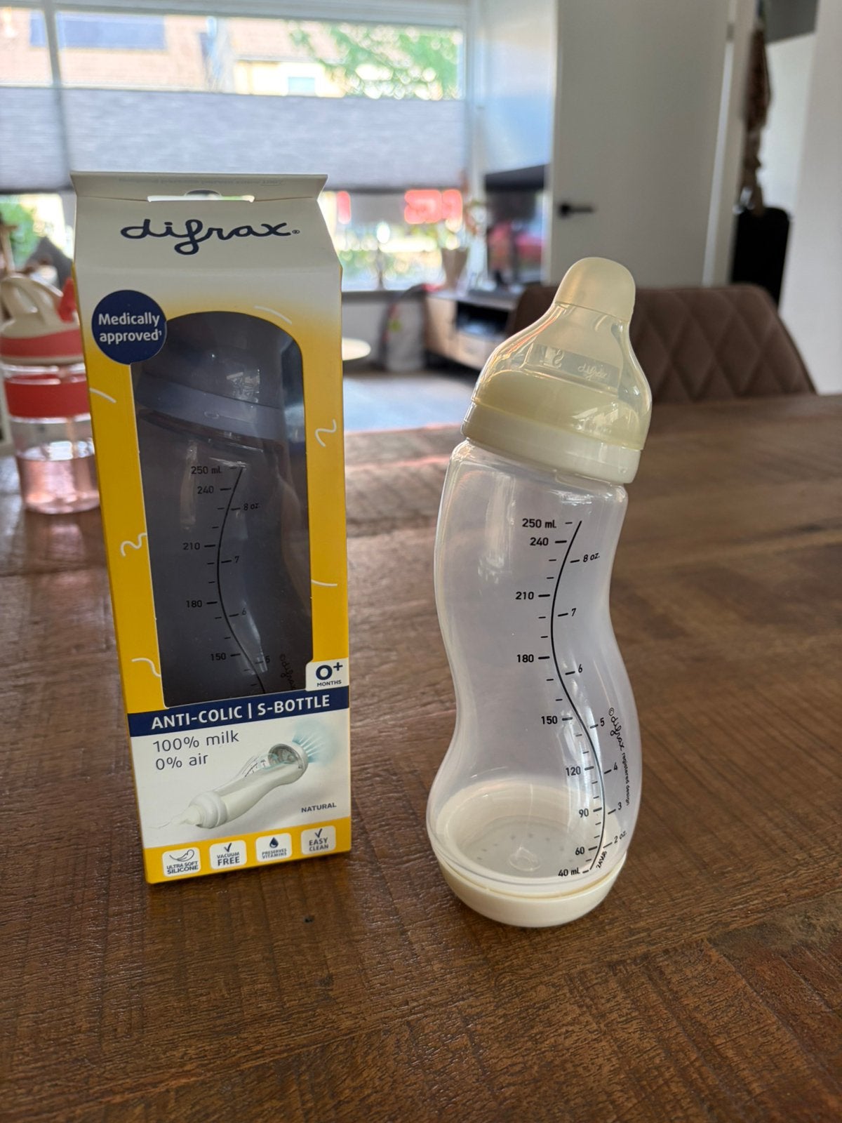 Difrax s fles 2x nieuw, Kinderen en Baby's, Babyvoeding en Toebehoren, Ophalen, Nieuw, Overige typen