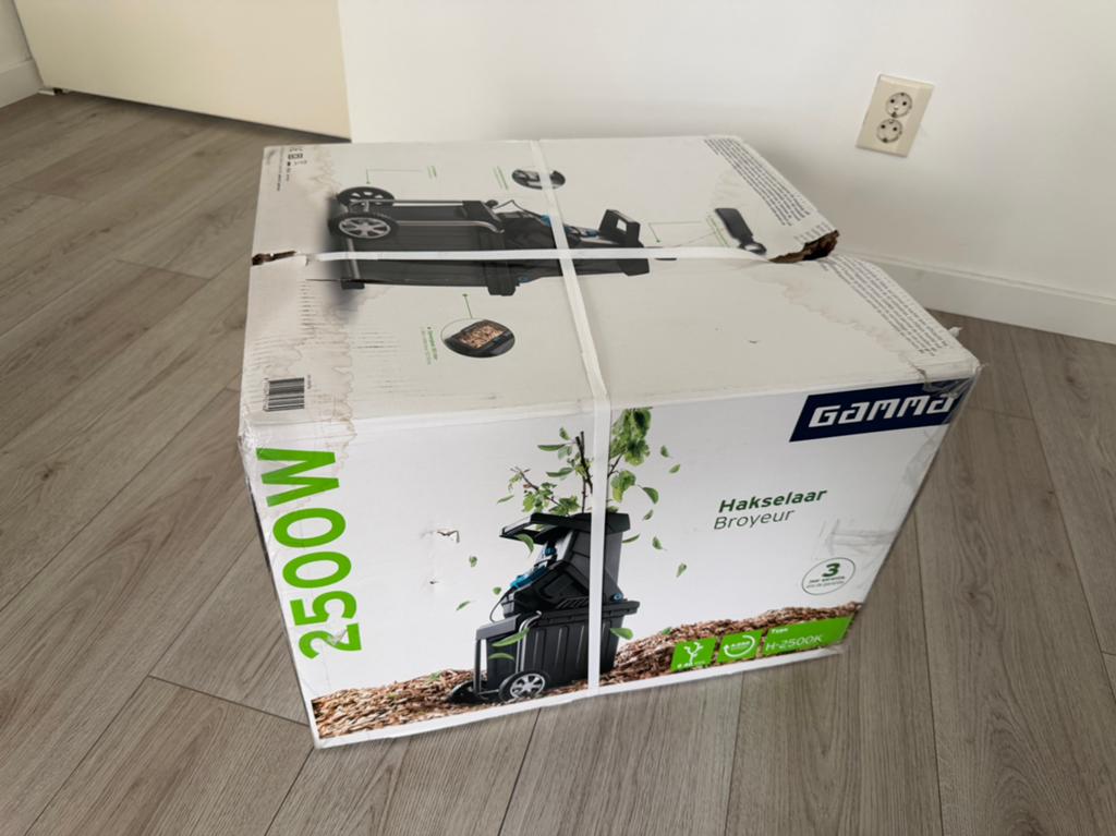 NIEUW In Doos Hakselaar Broyeur, Tuin en Terras, Hakselaars, Nieuw, Ophalen