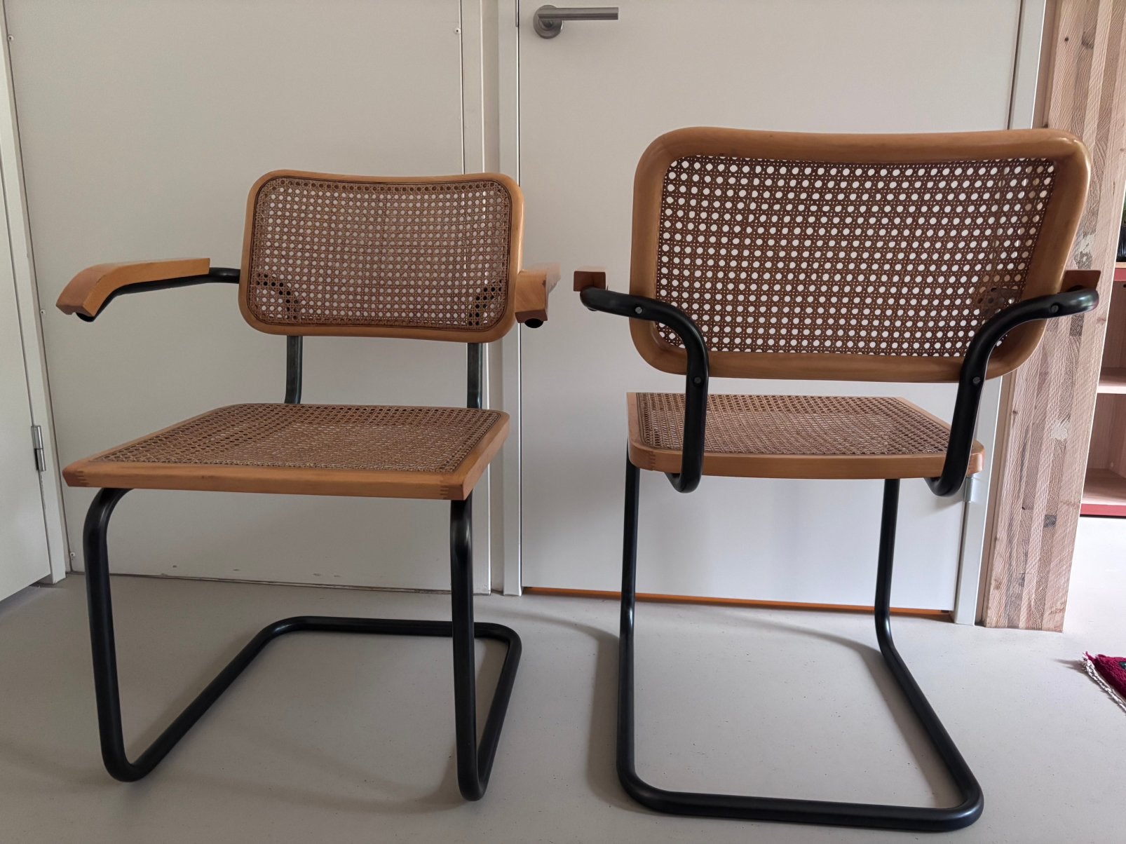Thonet Cesca, Twee, Ophalen of Verzenden, Zo goed als nieuw, Metaal