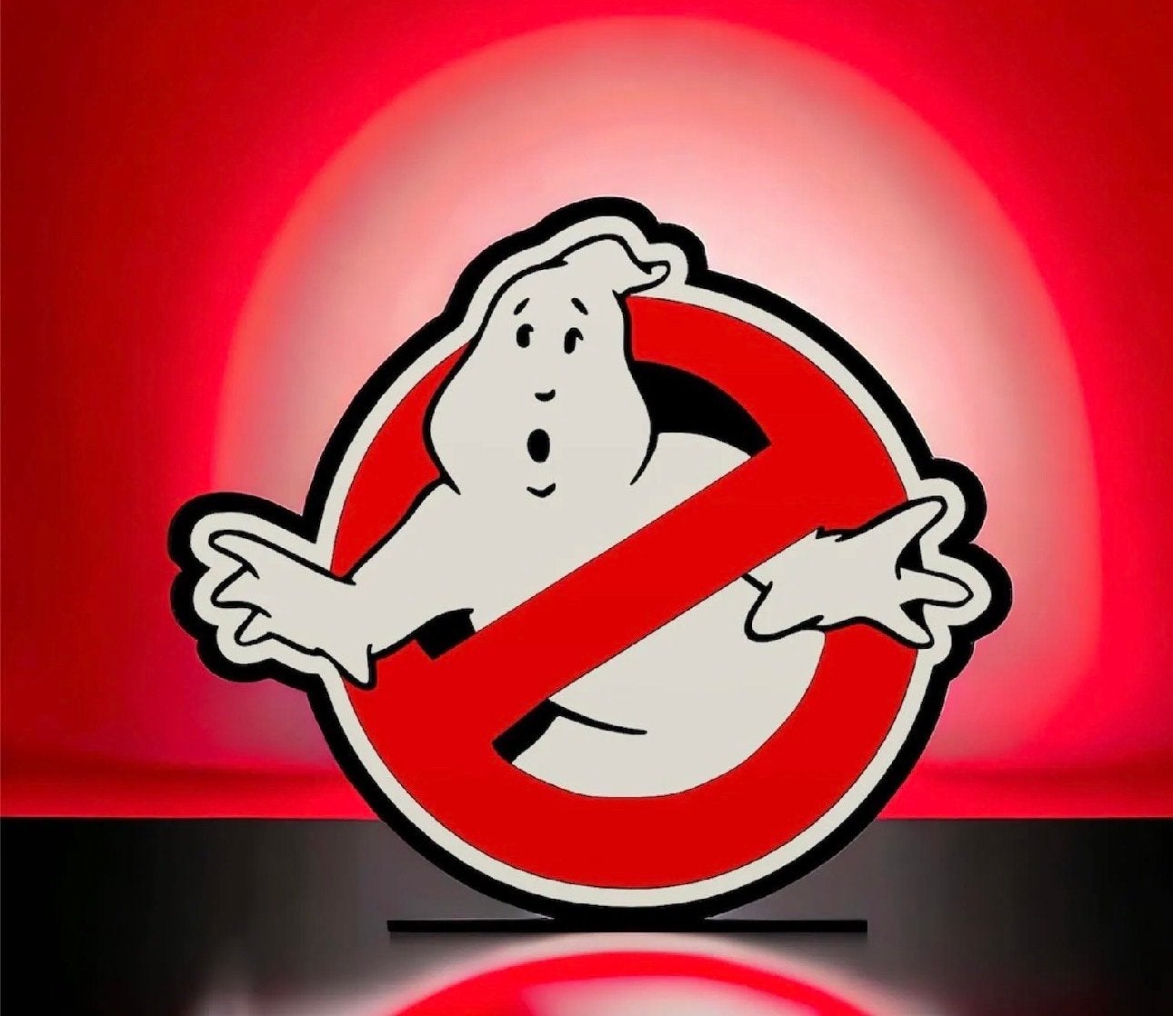 Ghostbusters Logo LED Lamp - USB stekker, Ophalen of Verzenden, Nieuw, Meerkleurig, Kunststof