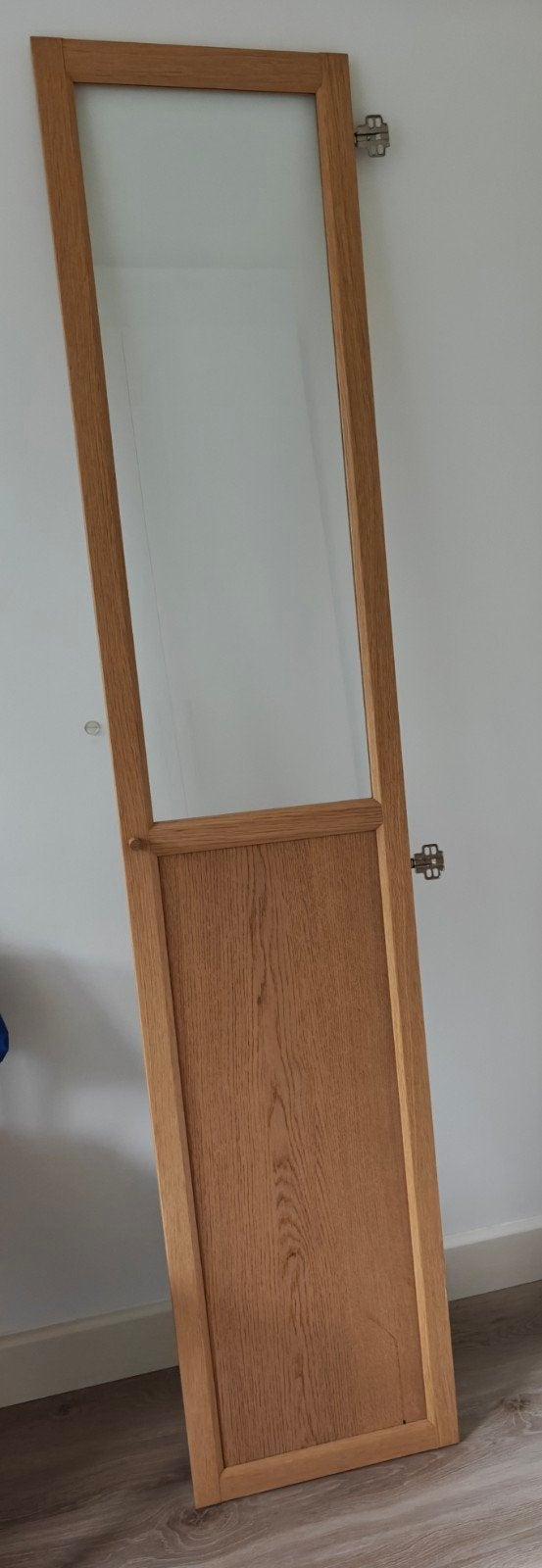 IKEA Oxberg paneel/vitrinedeur eikenpatroon 40x192 cm, Ophalen of Verzenden, Zo goed als nieuw