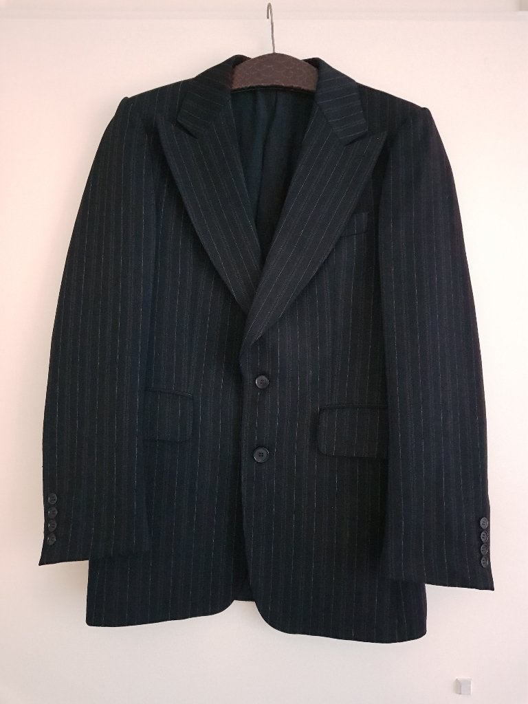 Mooie kwaliteit colbert / jasje heren -- maat 50 -- Van Gils, Kleding | Heren, Kostuums en Colberts, Maat 48/50 (M), Zwart, Zo goed als nieuw