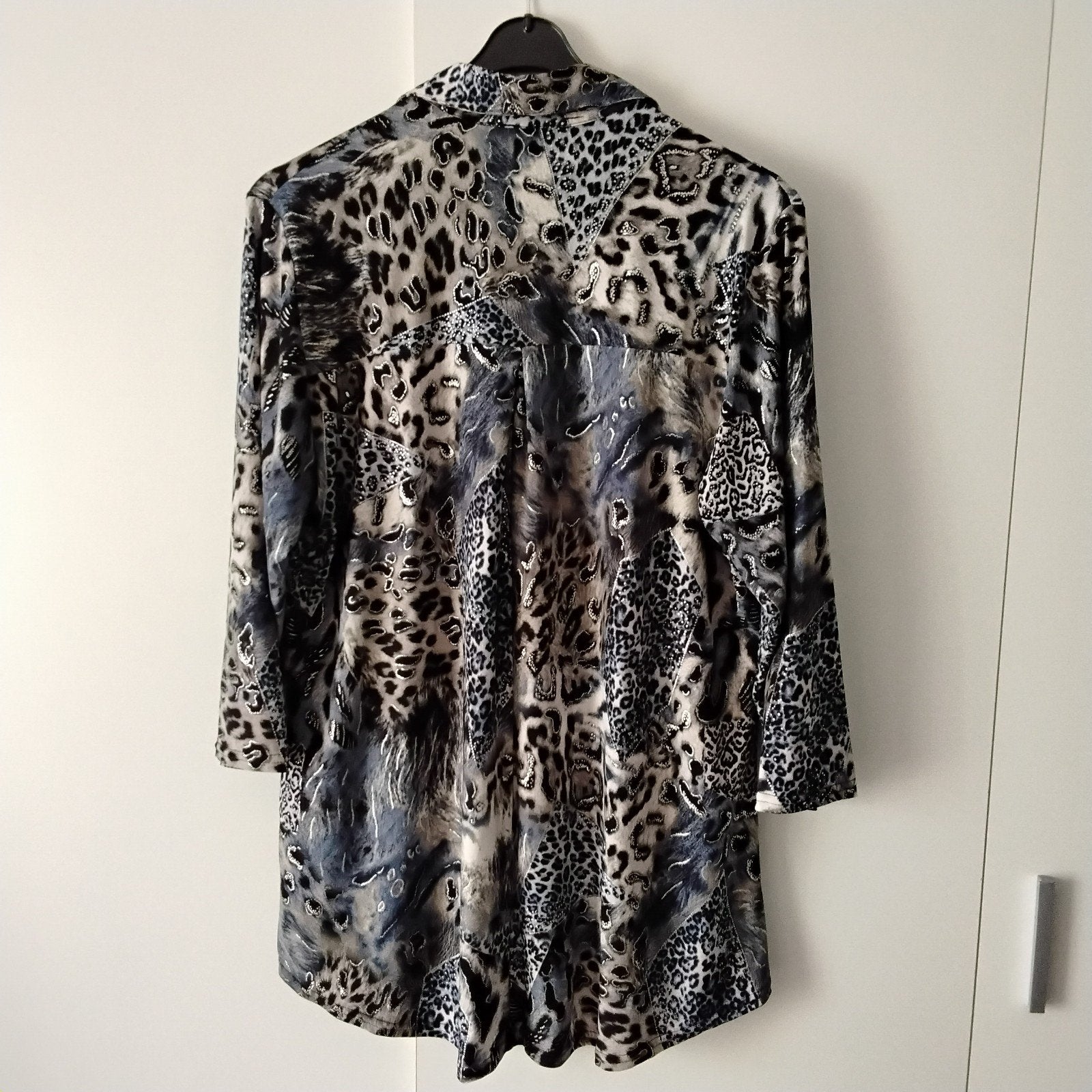 Doorknoop Tuniek/ Blouse maat 42, meerkleurig van Magna, Magna, Ophalen of Verzenden, Zo goed als nieuw, Overige kleuren