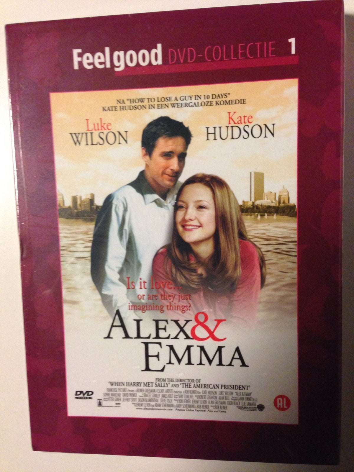 Alex & Emma dvd komedie, Alle leeftijden, Ophalen of Verzenden, Zo goed als nieuw, Romantische komedie